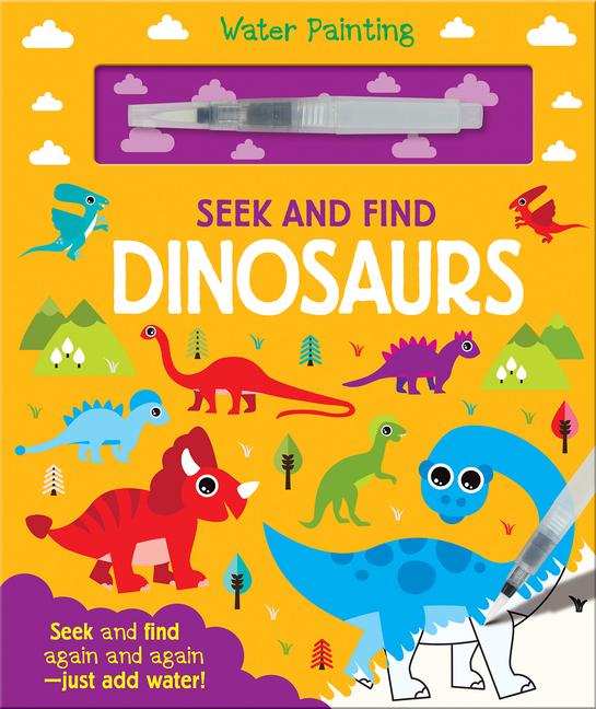Vorderes Coverbild Seek and Find Dinosaurs