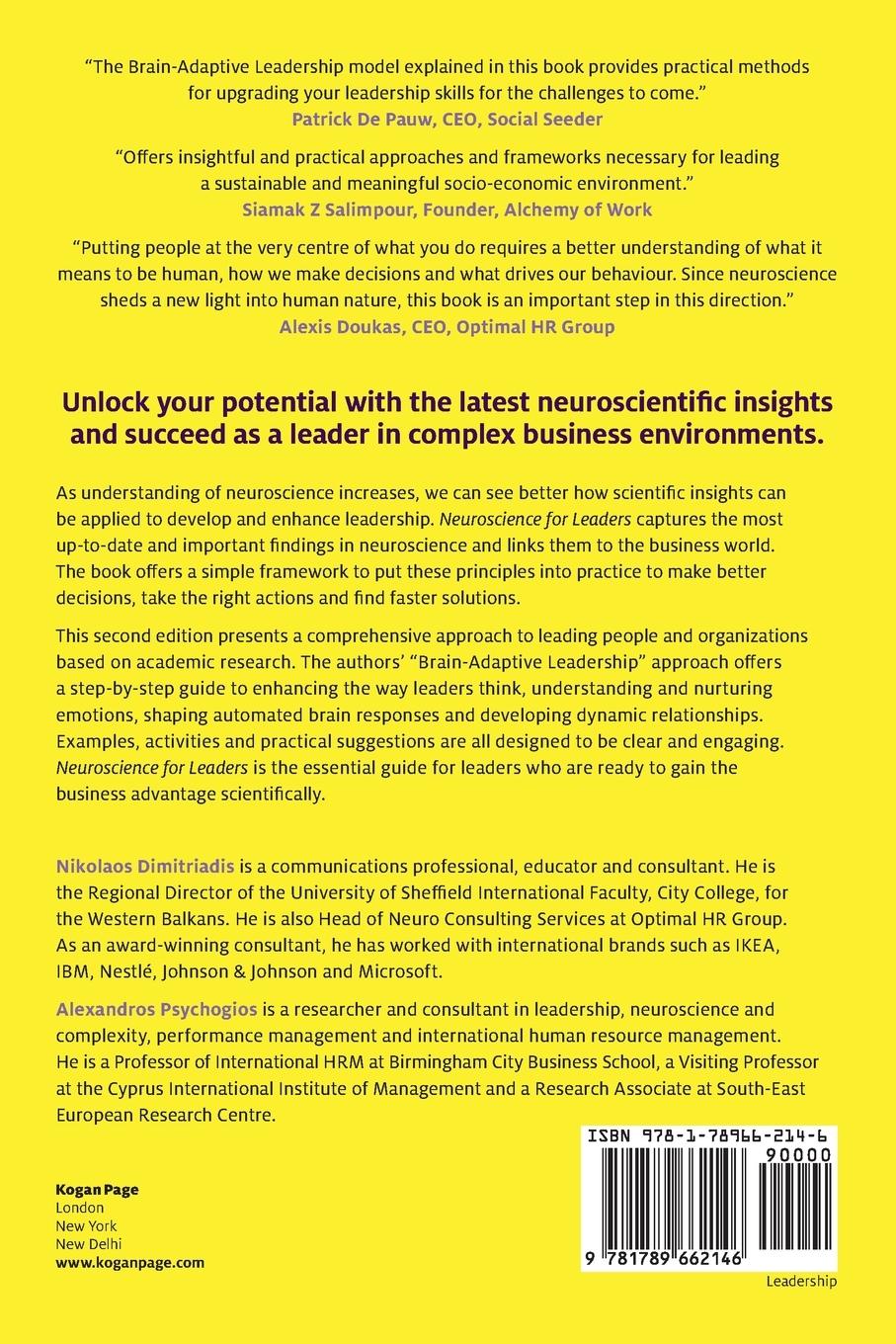 Rückseitencover Neuroscience for Leaders