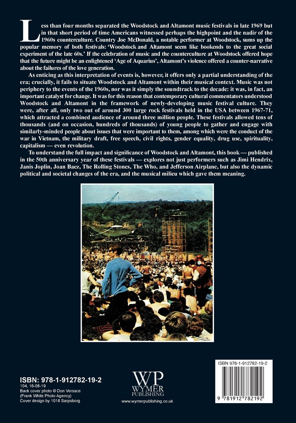 Rückseitencover Woodstock and Altamont