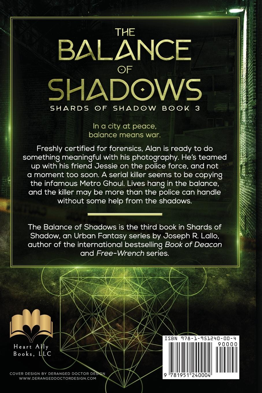 Rückseitencover The Balance of Shadows