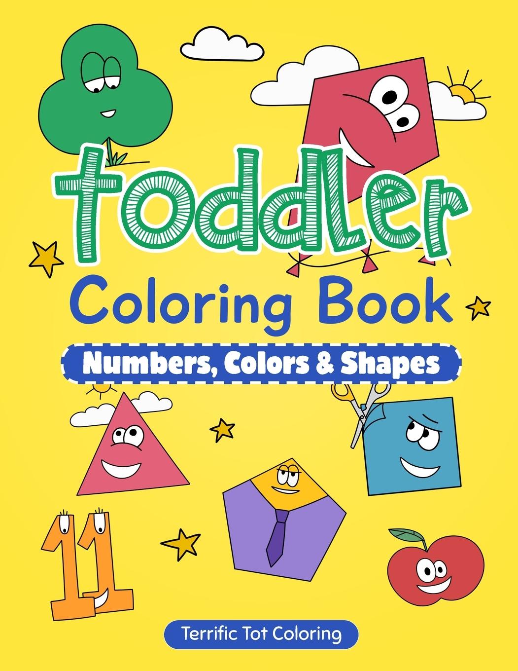 Vorderes Coverbild Toddler Coloring Book