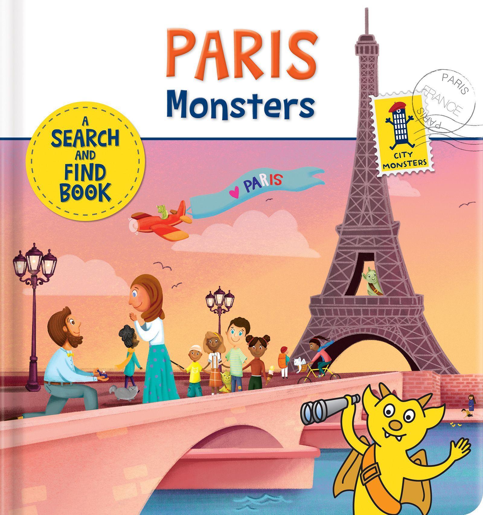 Vorderes Coverbild Paris Monsters