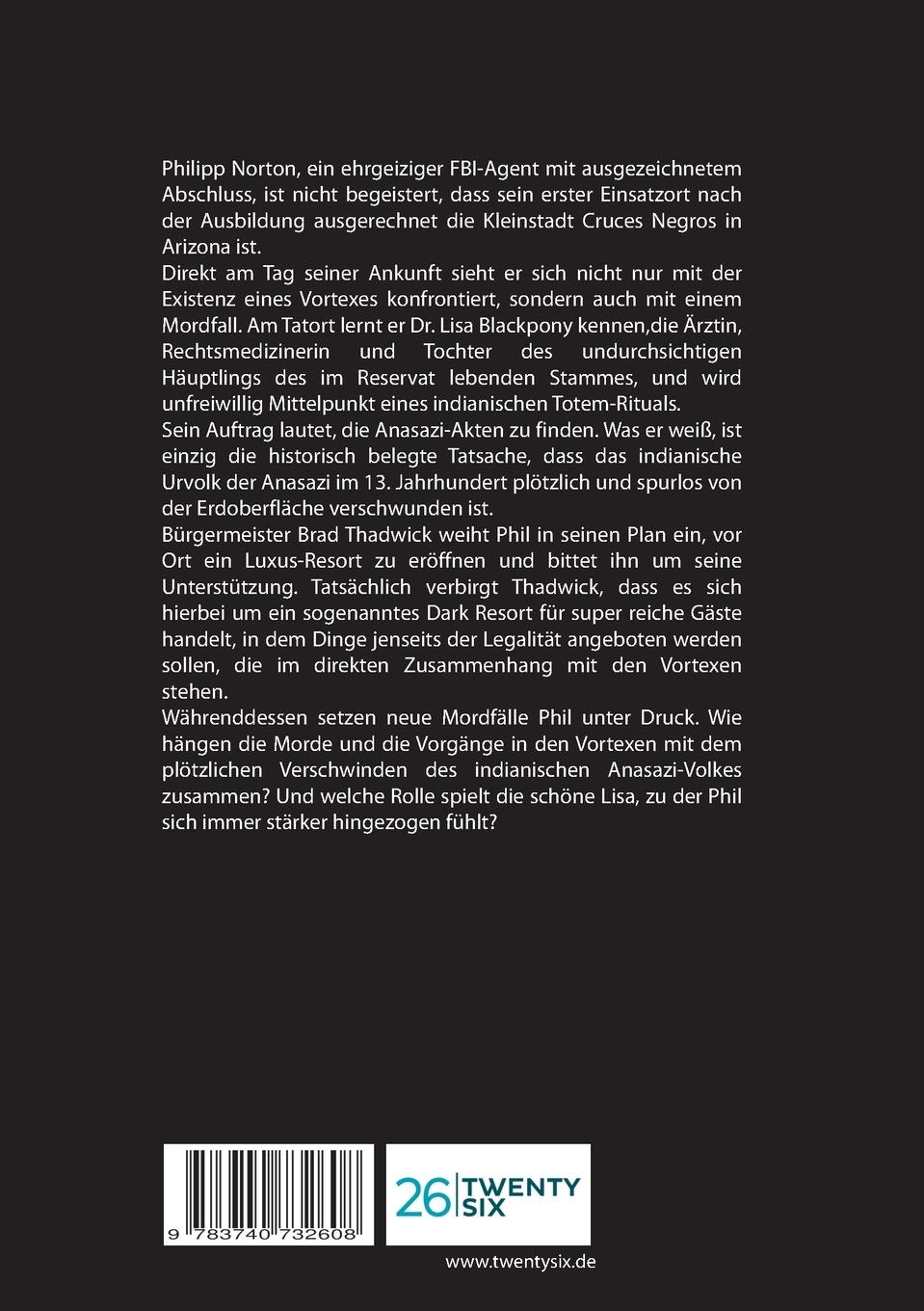 Rückseitencover Die Anasazi-Akten