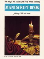 Vorderes Coverbild Manuscript Book 10-Stave