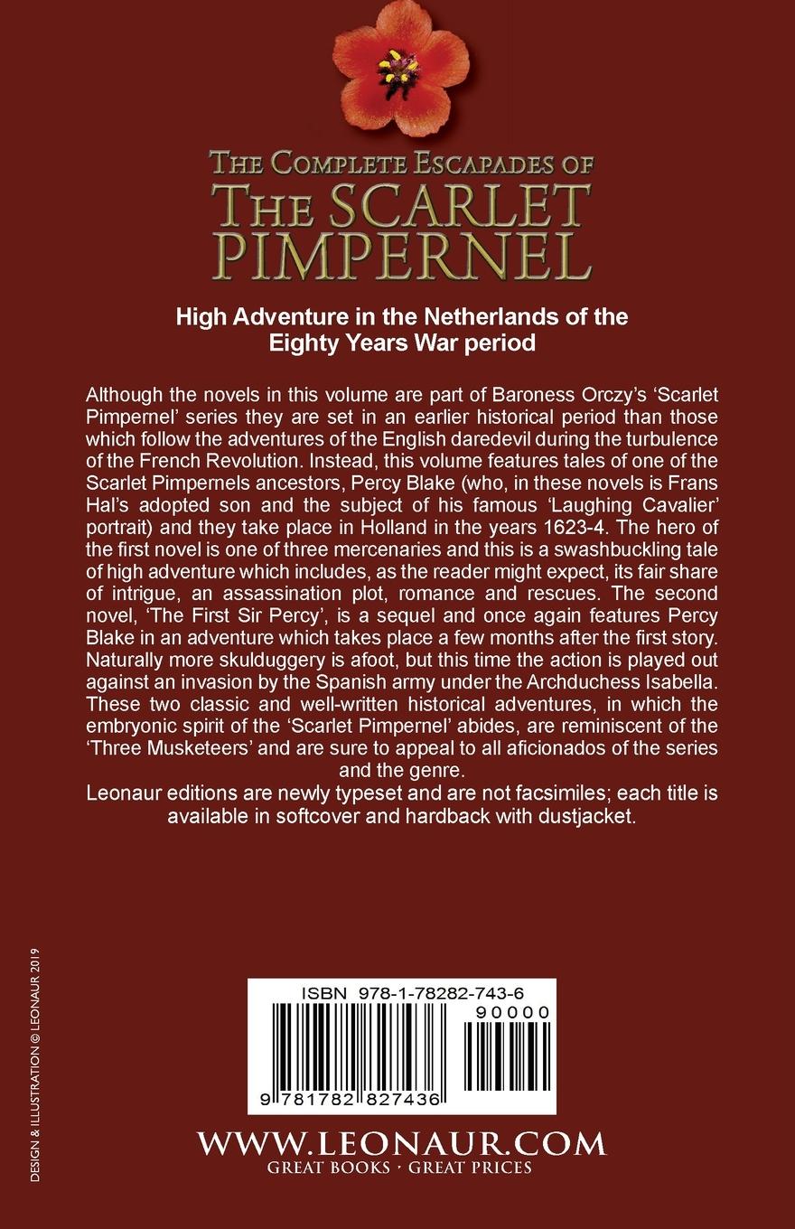 Rückseitencover The Complete Escapades of The Scarlet Pimpernel