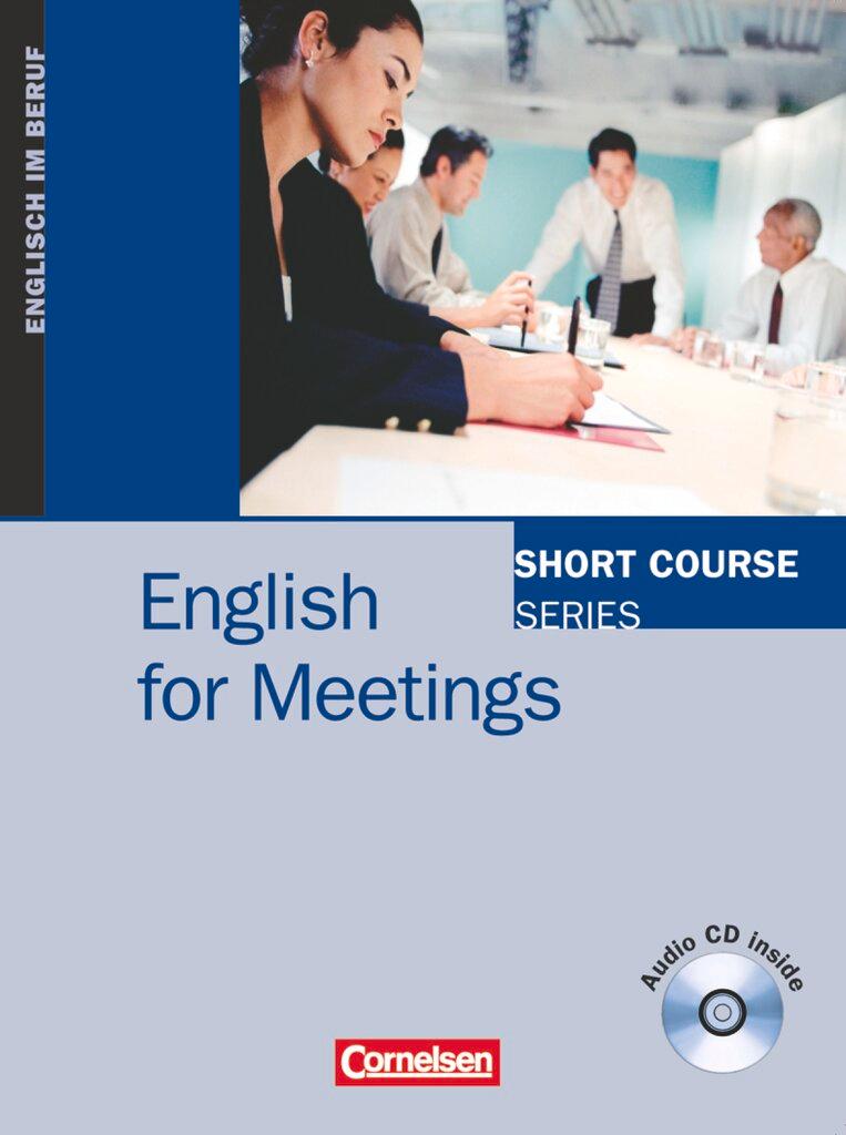 Vorderes Coverbild Short Courses. English for Meetings