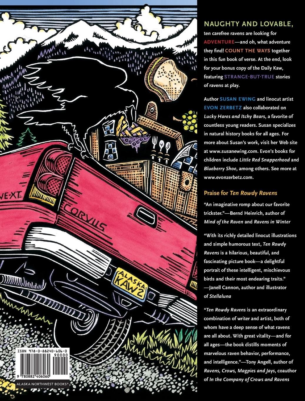 Rückseitencover Ten Rowdy Ravens