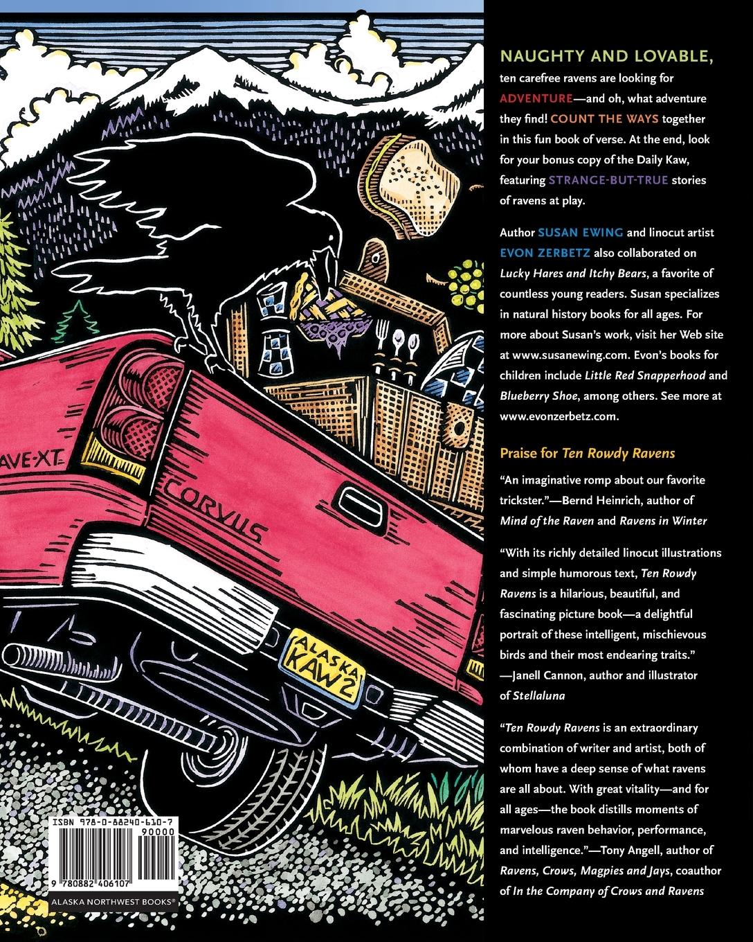 Rückseitencover Ten Rowdy Ravens