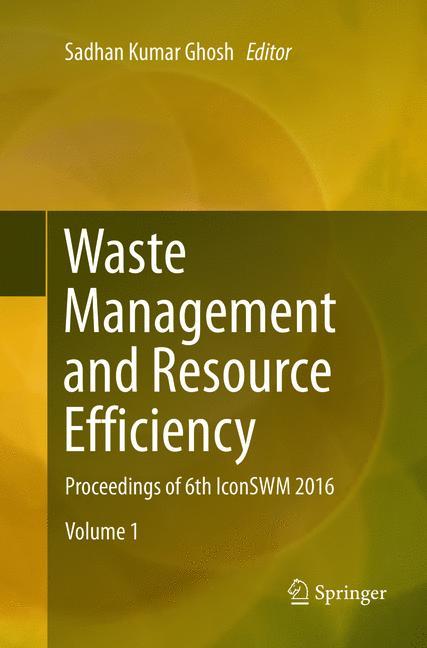 Vorderes Coverbild Waste Management and Resource Efficiency
