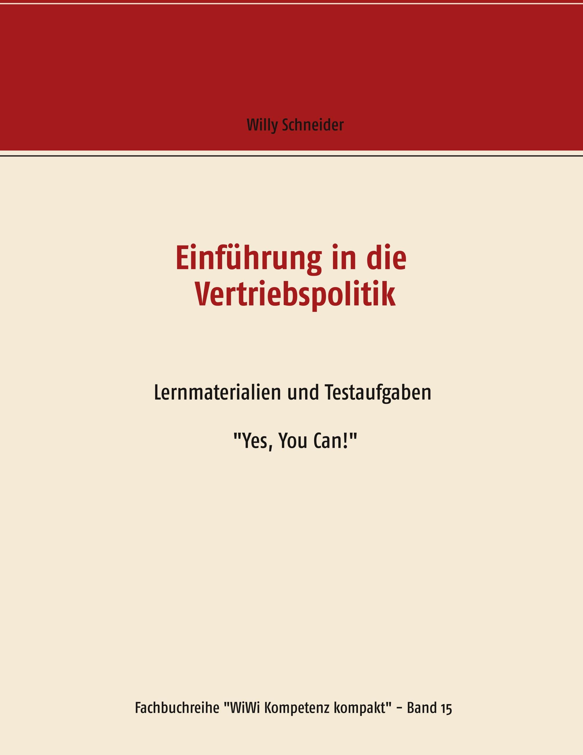 Vorderes Coverbild Einführung in die Vertriebspolitik