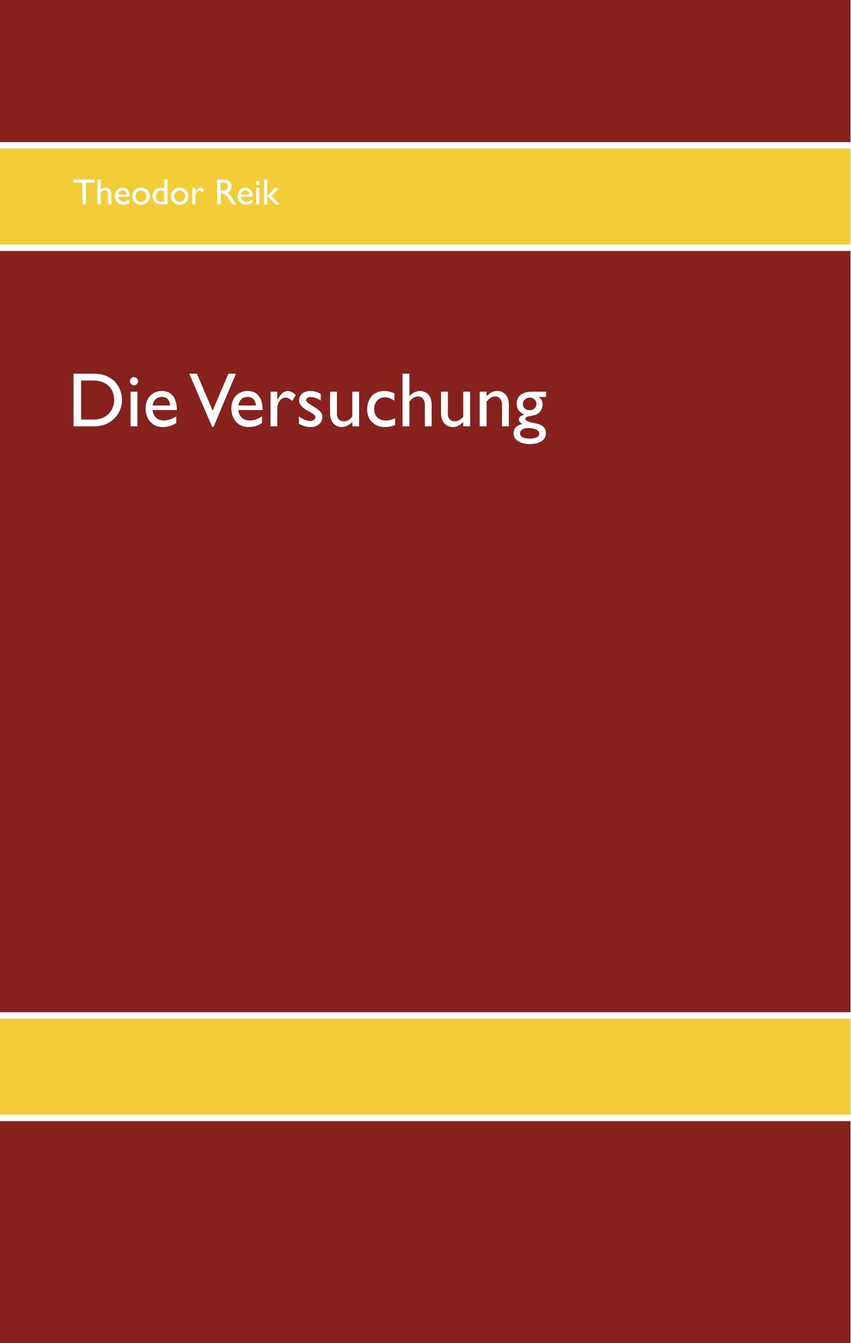 Vorderes Coverbild Die Versuchung