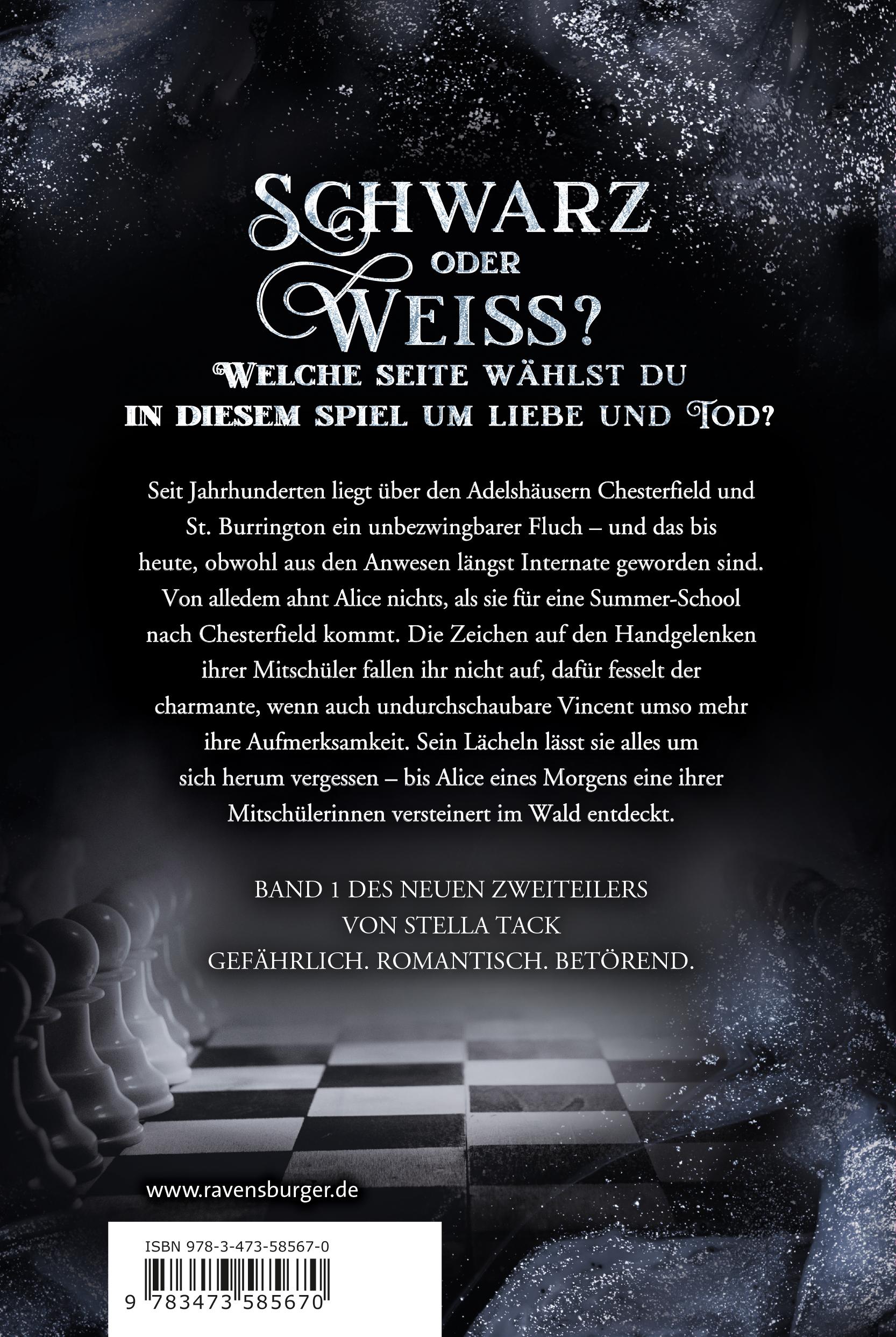 Rückseitencover Night of Crowns, Band 1: Spiel um dein Schicksal (Epische Dark-Academia-Romantasy von SPIEGEL-Bestsellerautorin Stella Tack)