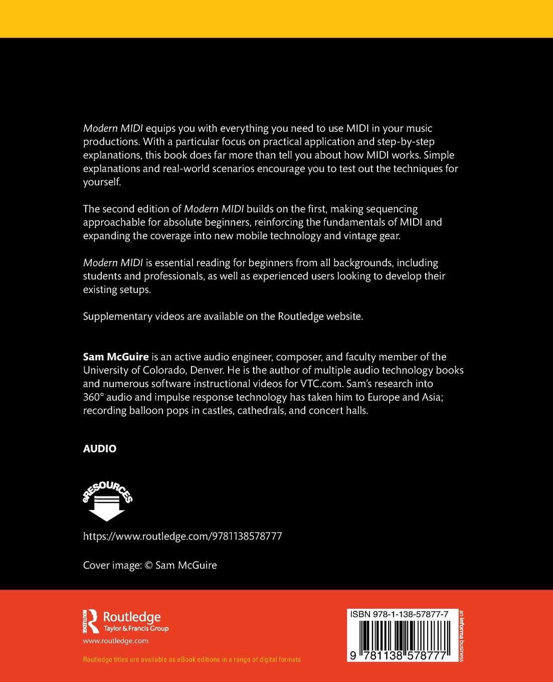 Rückseitencover Modern MIDI