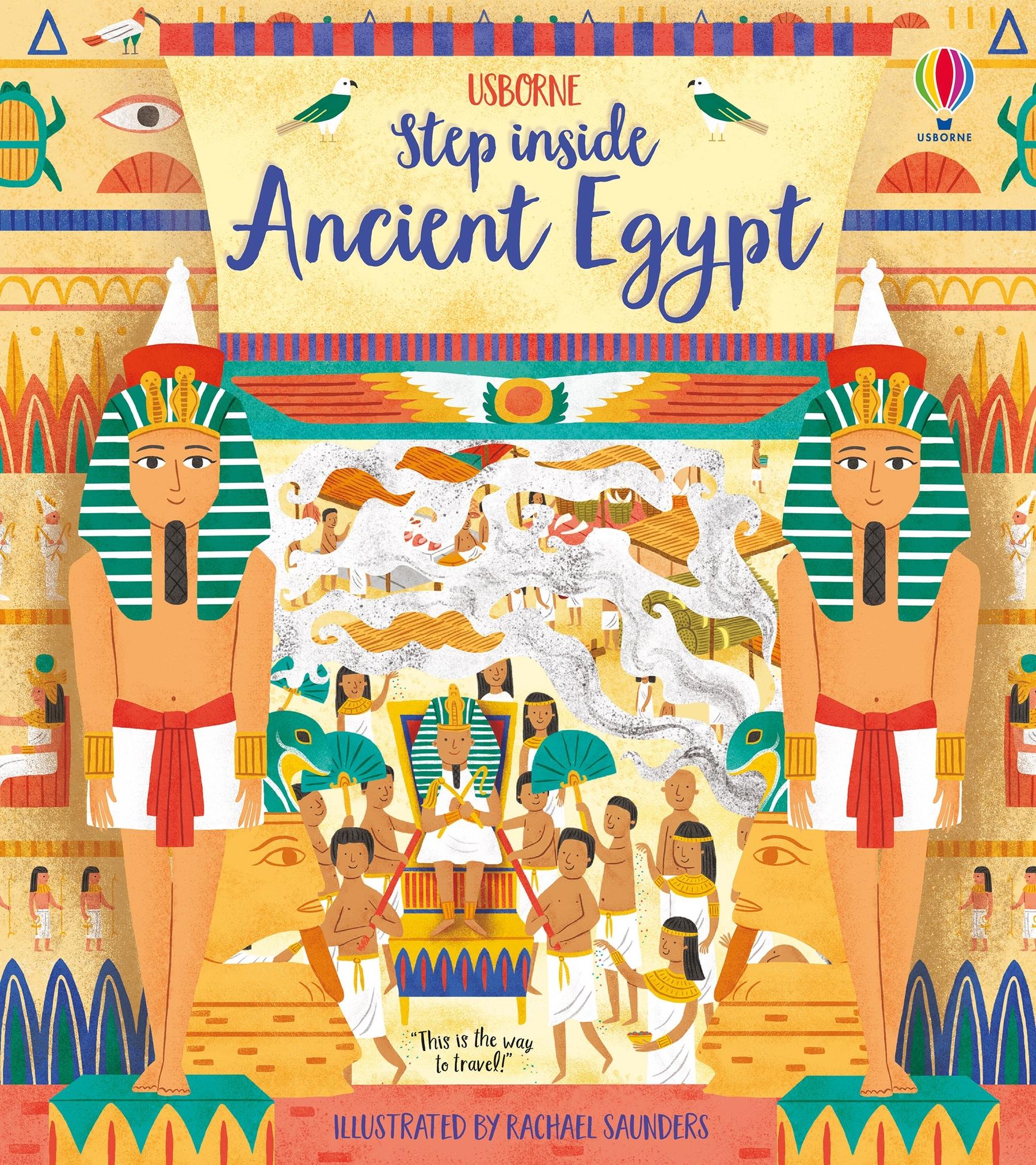 Vorderes Coverbild Step Inside Ancient Egypt