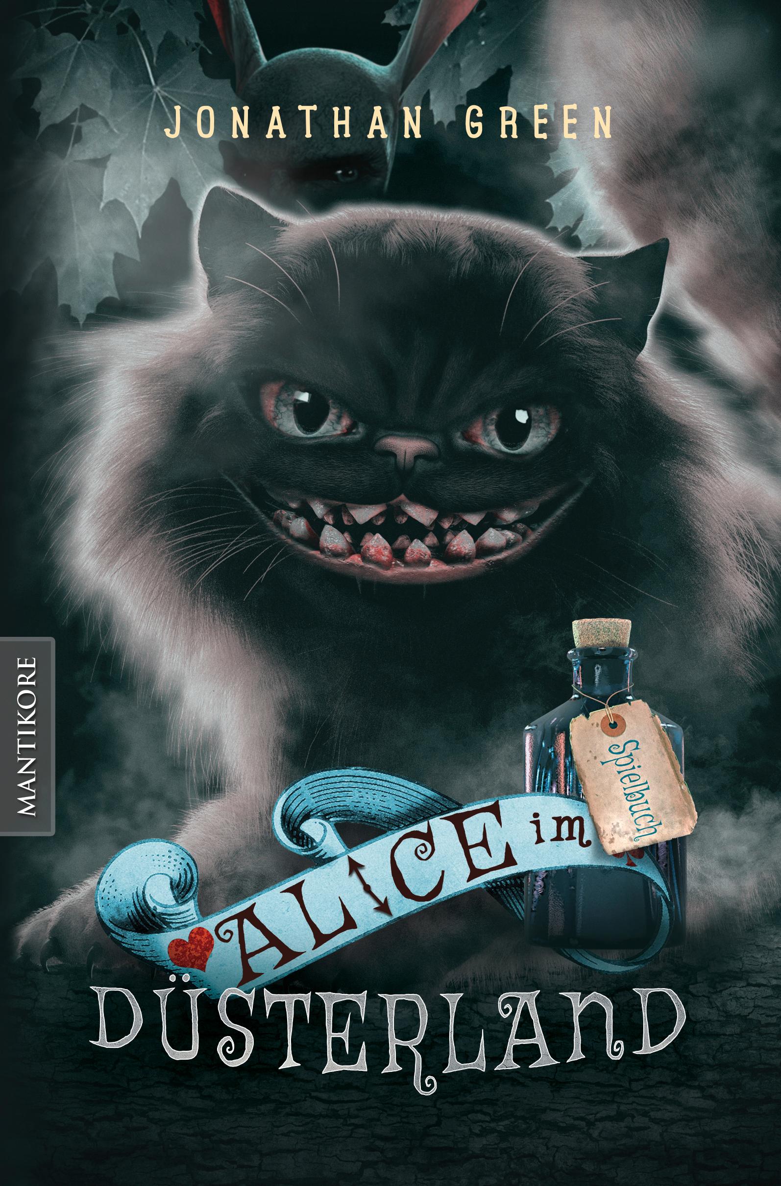 Vorderes Coverbild Alice im Düsterland - Ein Fantasy-Spielbuch