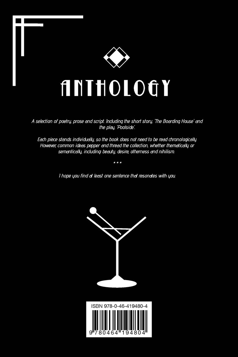 Rückseitencover Anthology