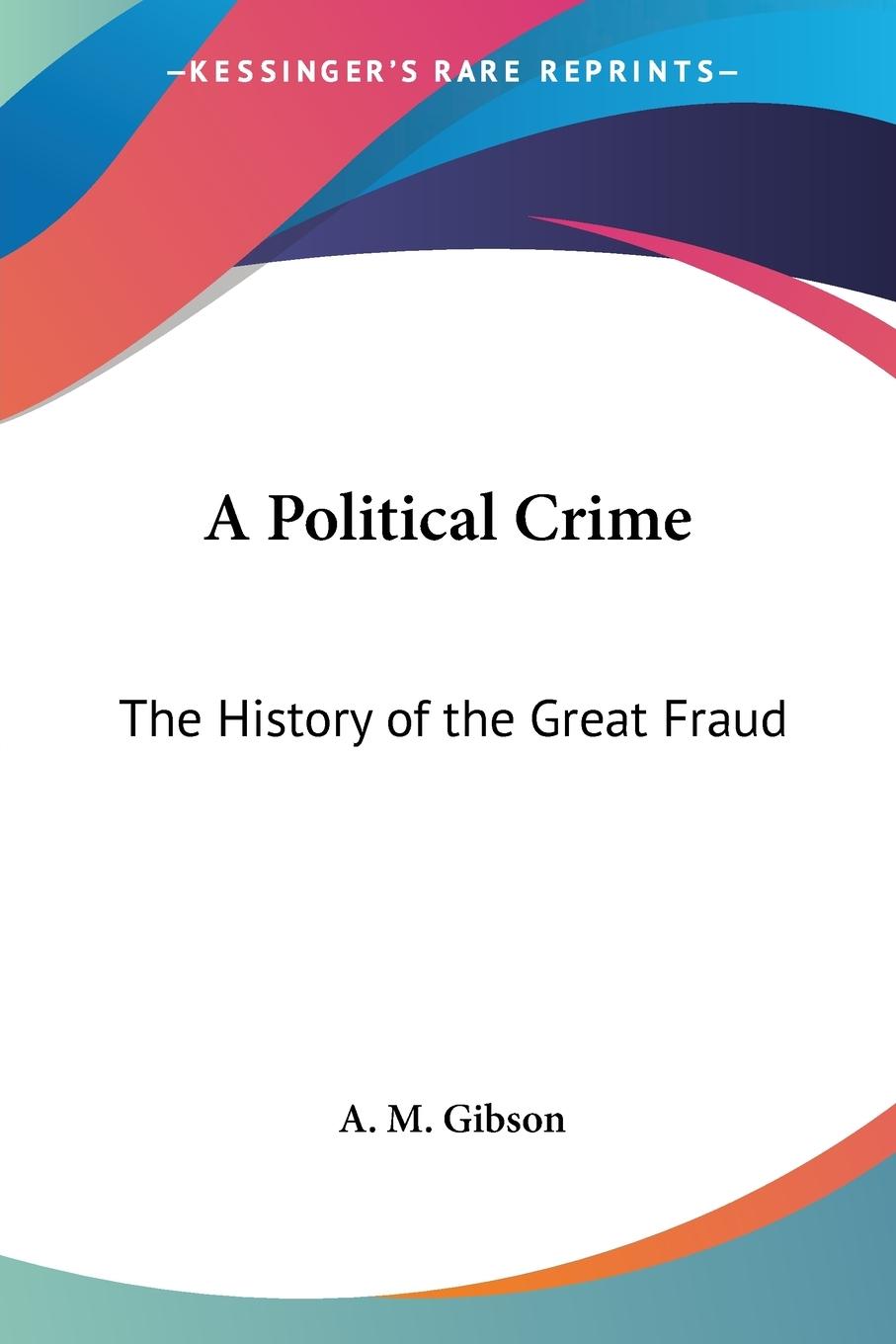 Vorderes Coverbild A Political Crime