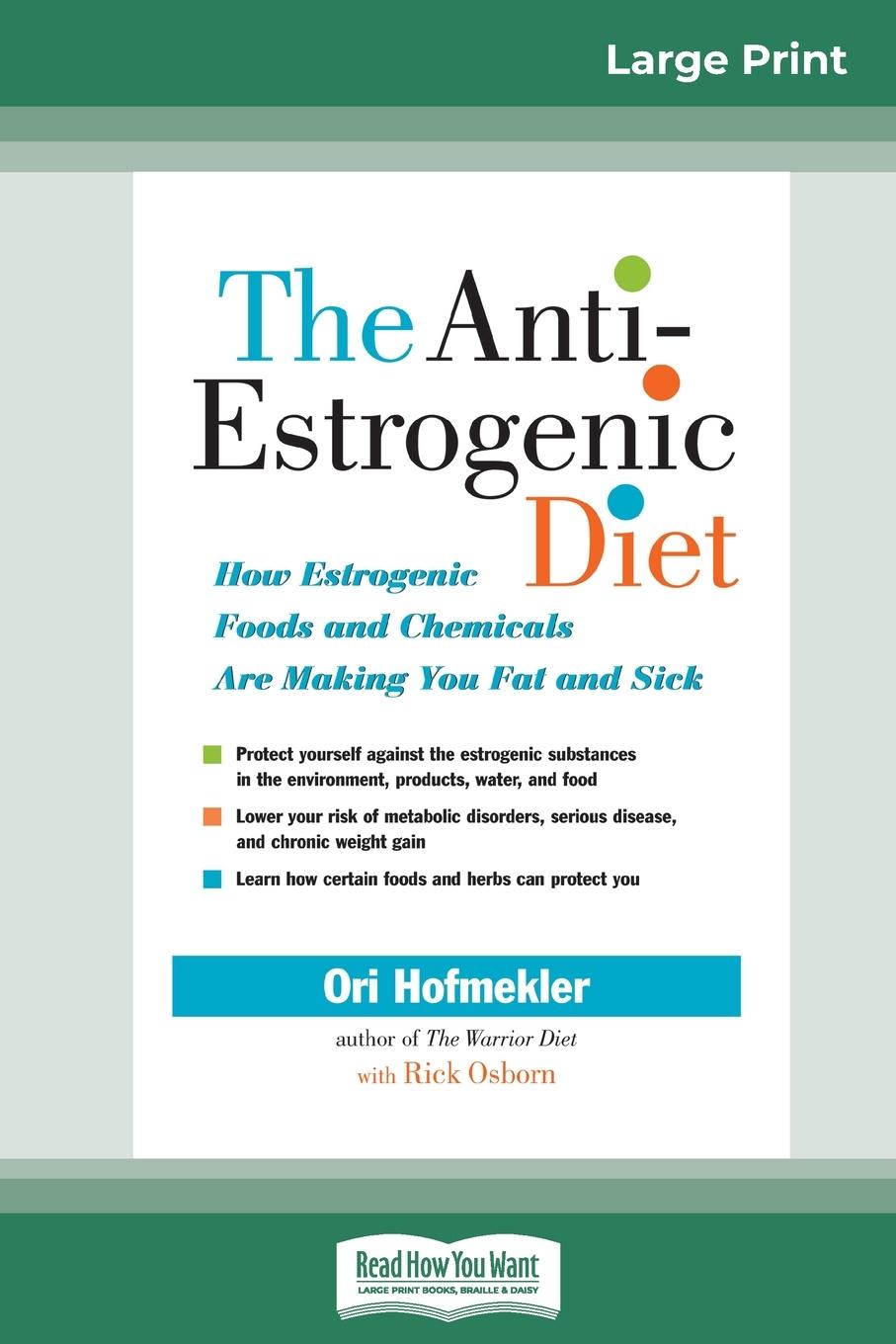 Vorderes Coverbild The Anti-Estrogenic Diet