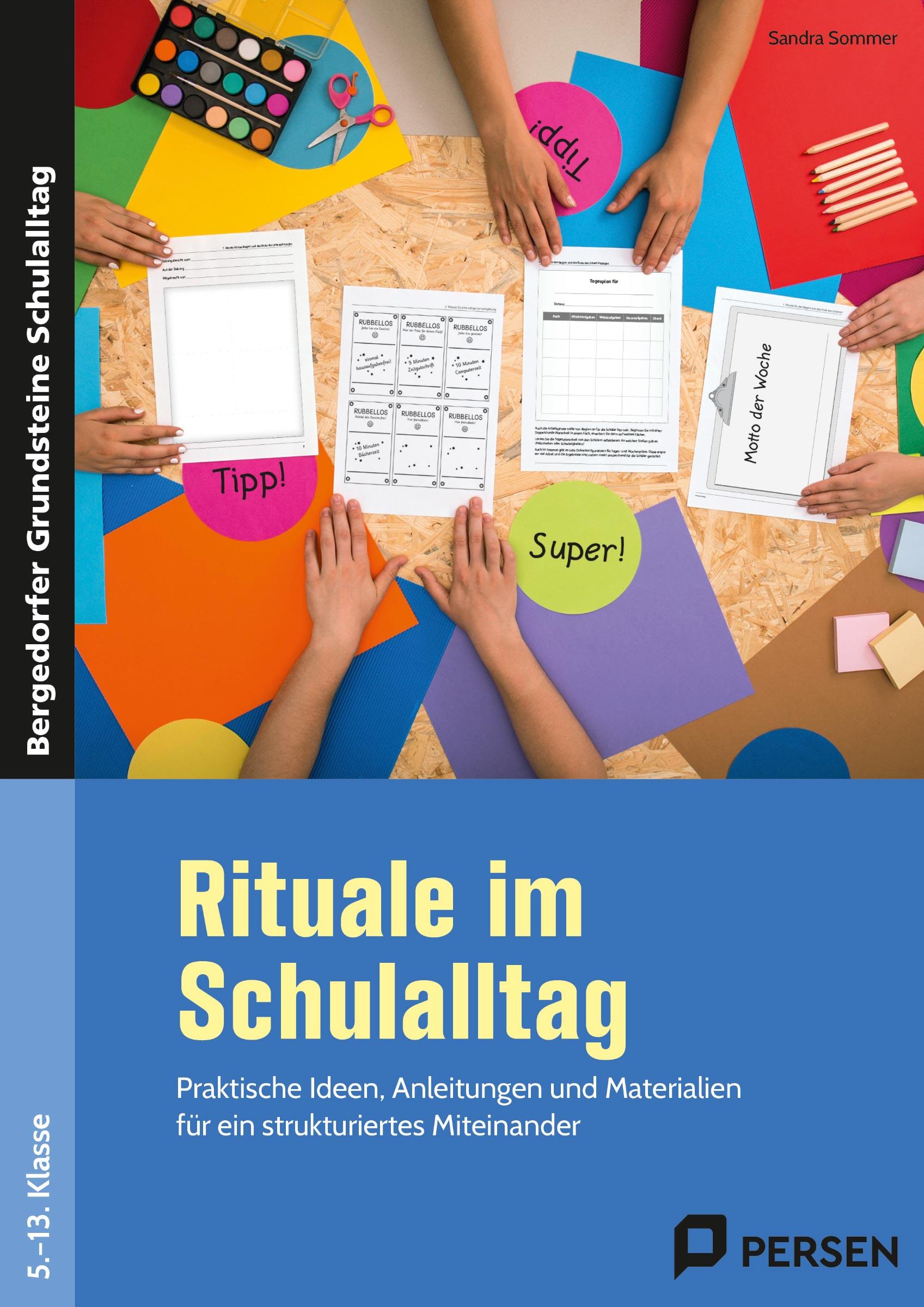 Vorderes Coverbild Rituale im Schulalltag - Sekundarstufe
