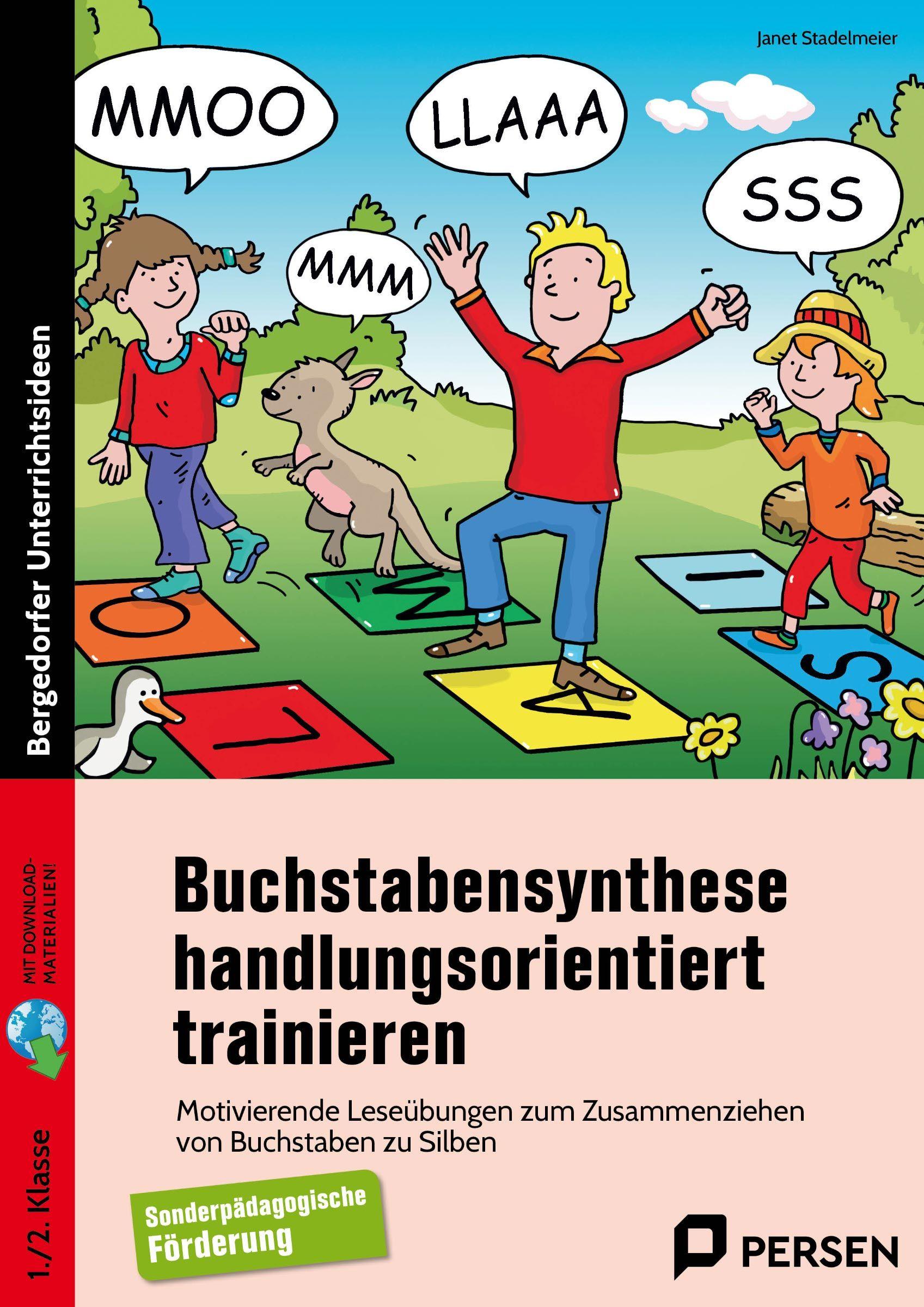 Vorderes Coverbild Buchstabensynthese handlungsorientiert trainieren