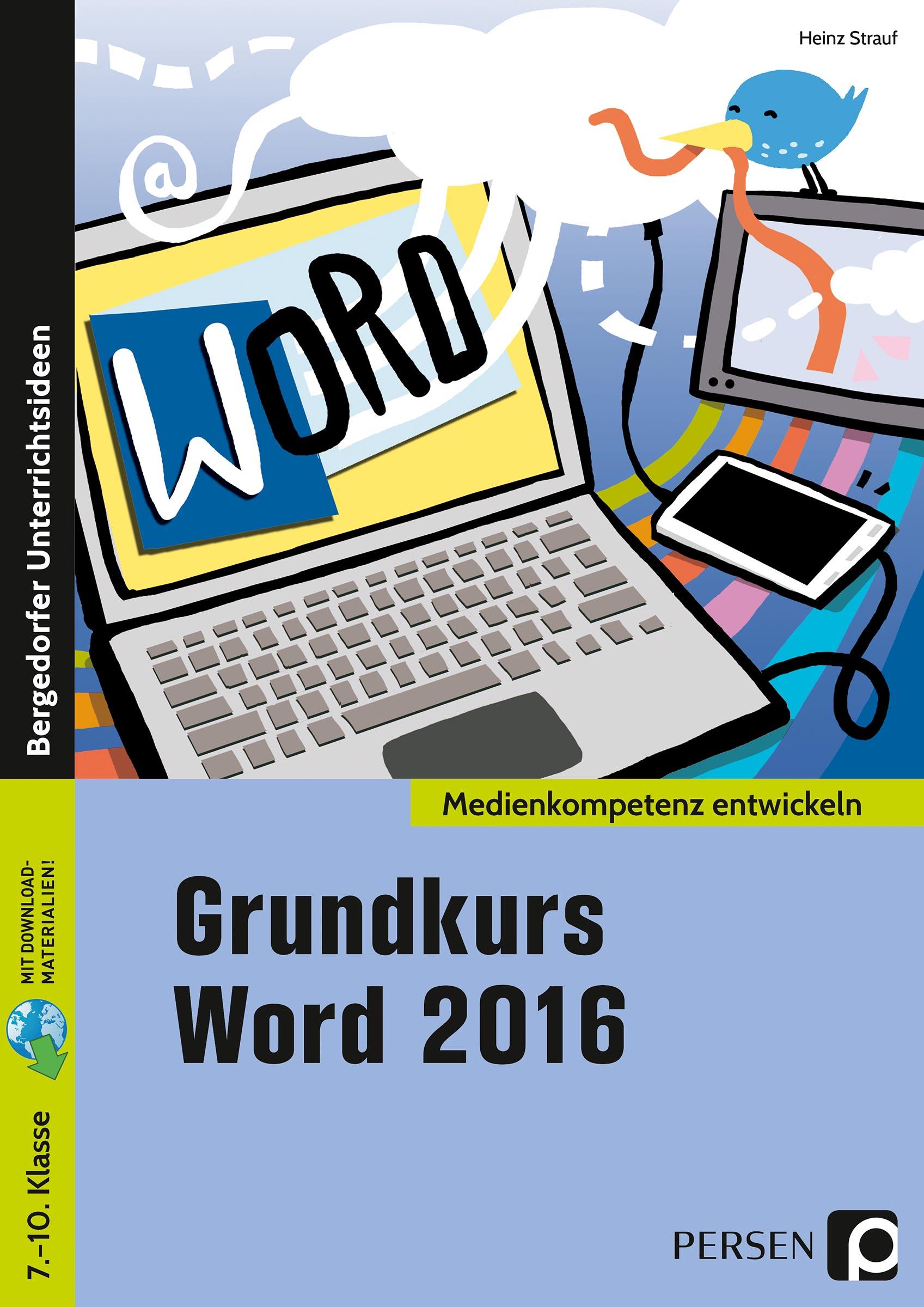 Vorderes Coverbild Grundkurs Word 2016