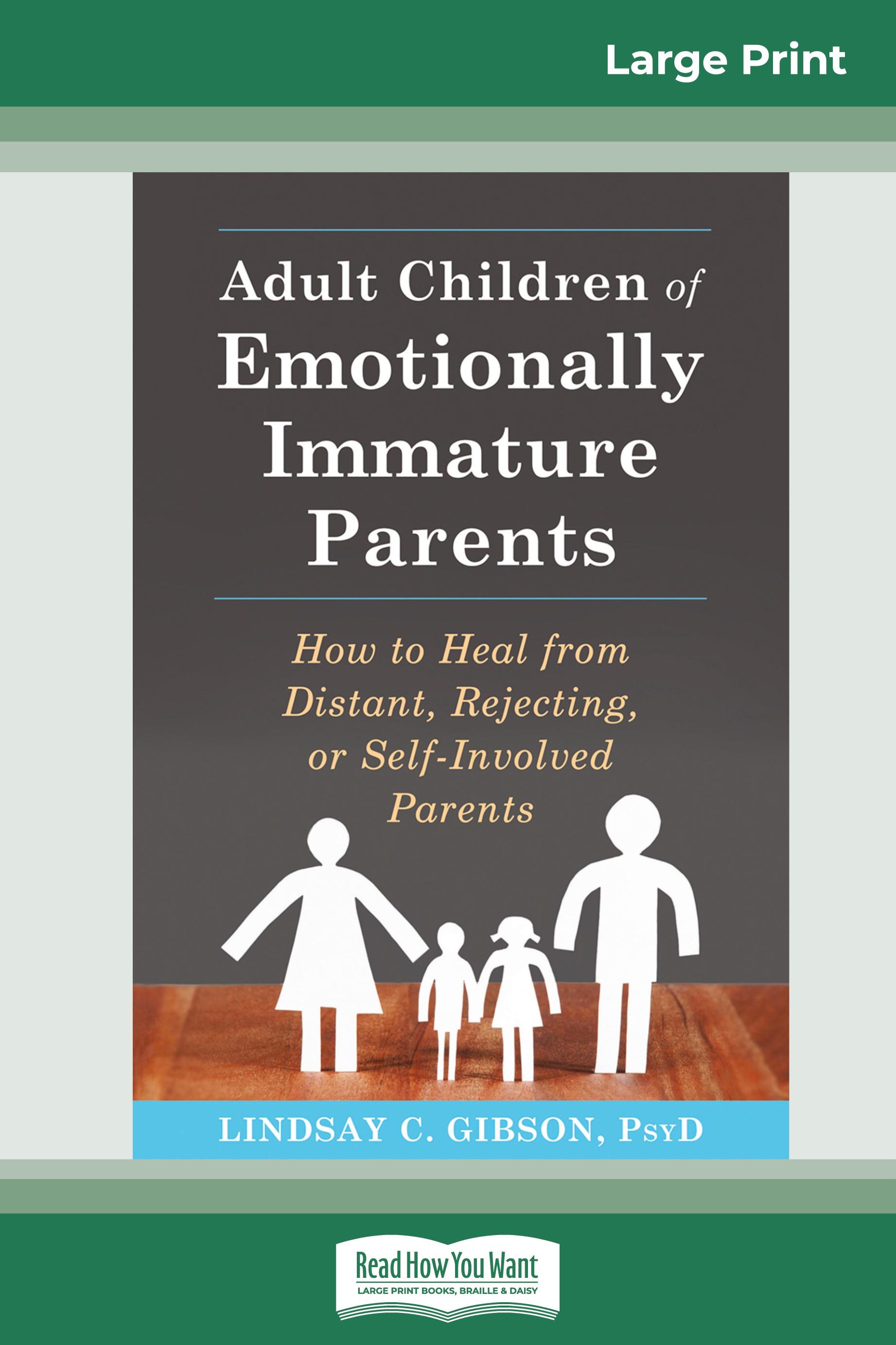 Vorderes Coverbild Adult Children of Emotionally Immature Parents