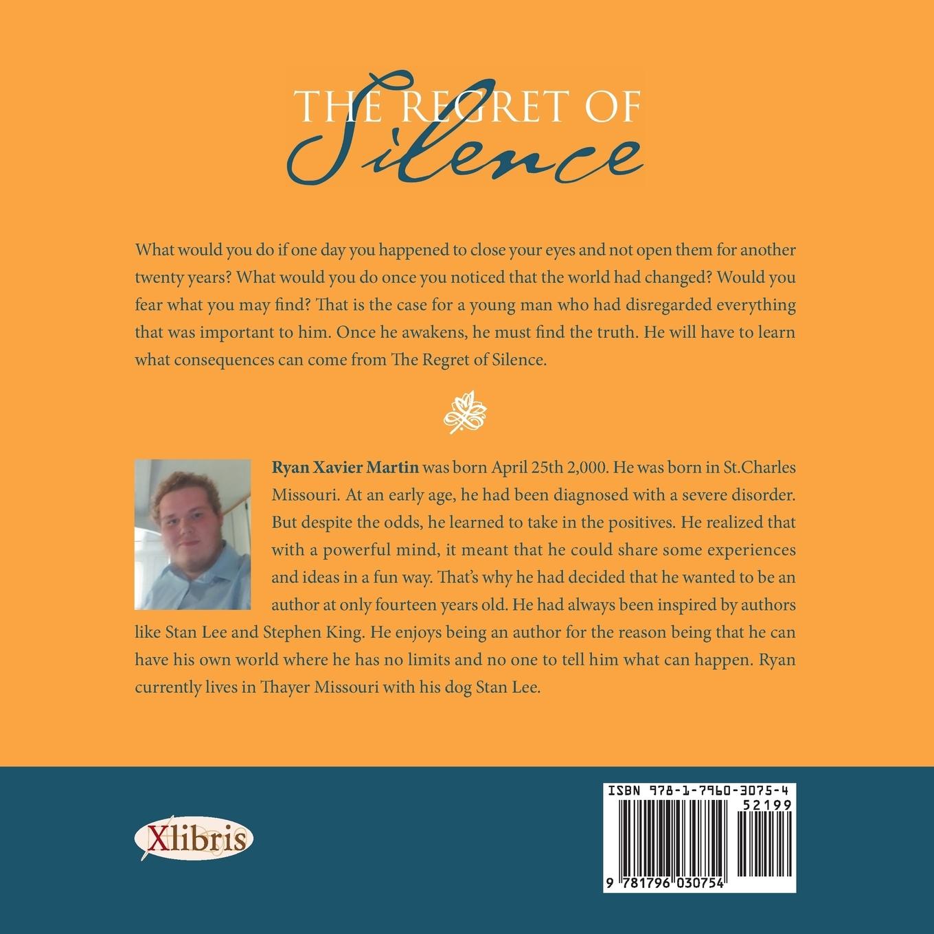 Rückseitencover The Regret of Silence