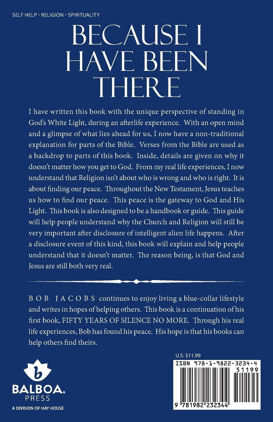 Rückseitencover Because I Have Been There