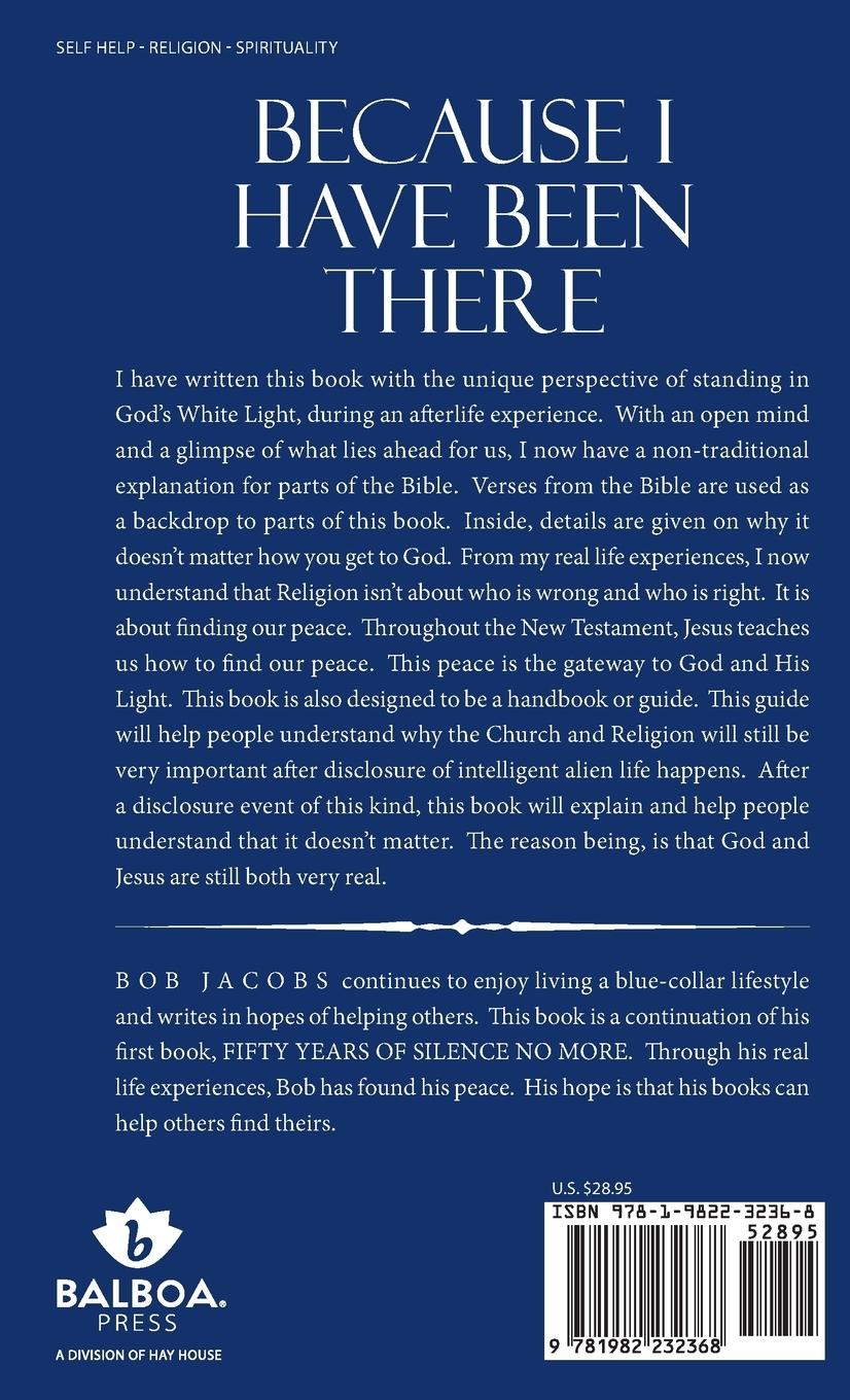 Rückseitencover Because I Have Been There