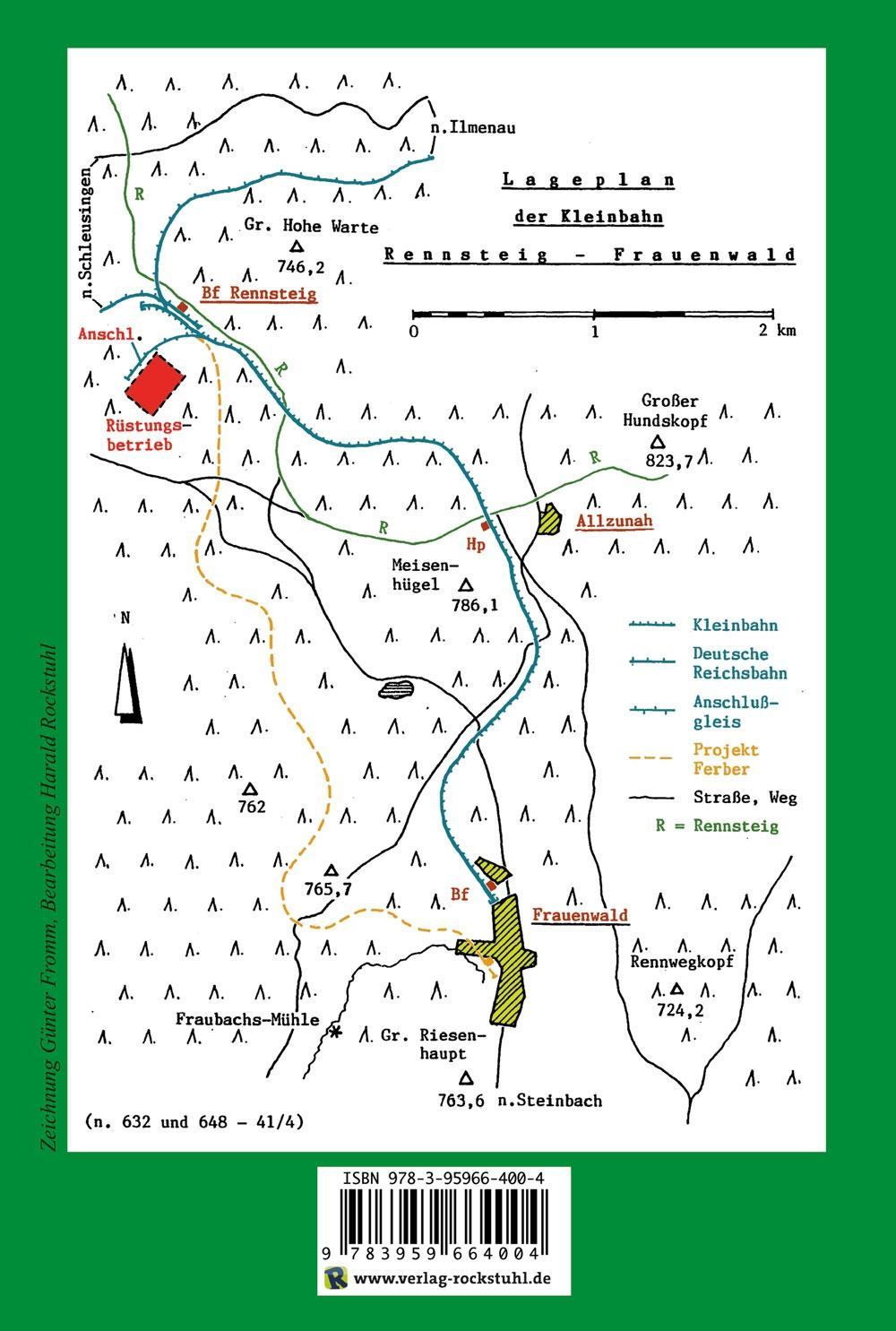 Beispielinhalt (Bild) Die Geschichte der Kleinbahn Rennsteig-Frauenwald 1913-1965