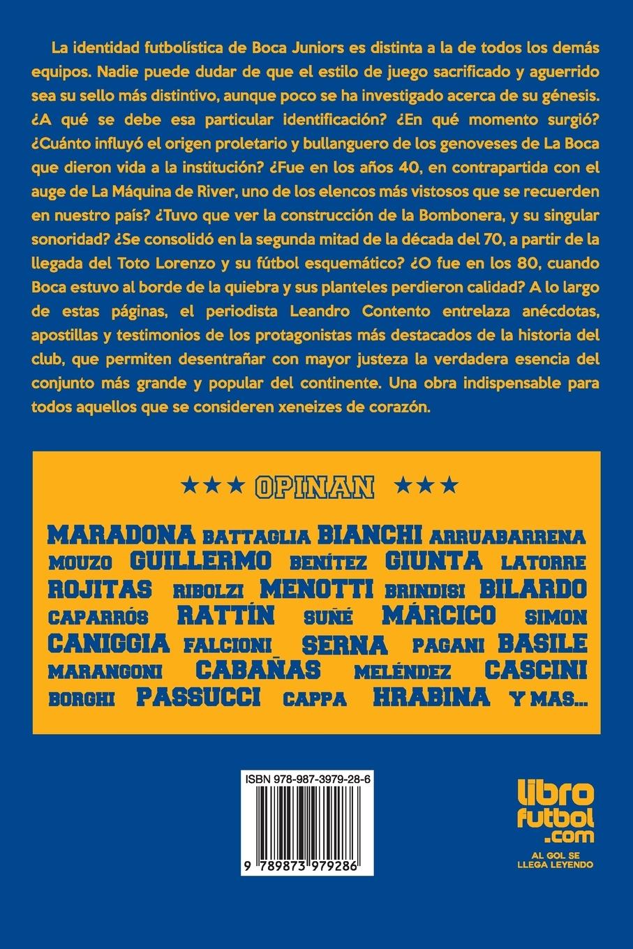 Rückseitencover ESTO ES BOCA