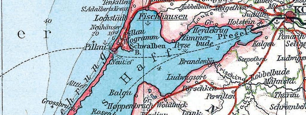 Beispielinhalt (Bild) Historische Karte: Provinzen WESTPREUSSEN und OSTPREUSSEN im Deutschen Reich - November 1897 [gerollt]