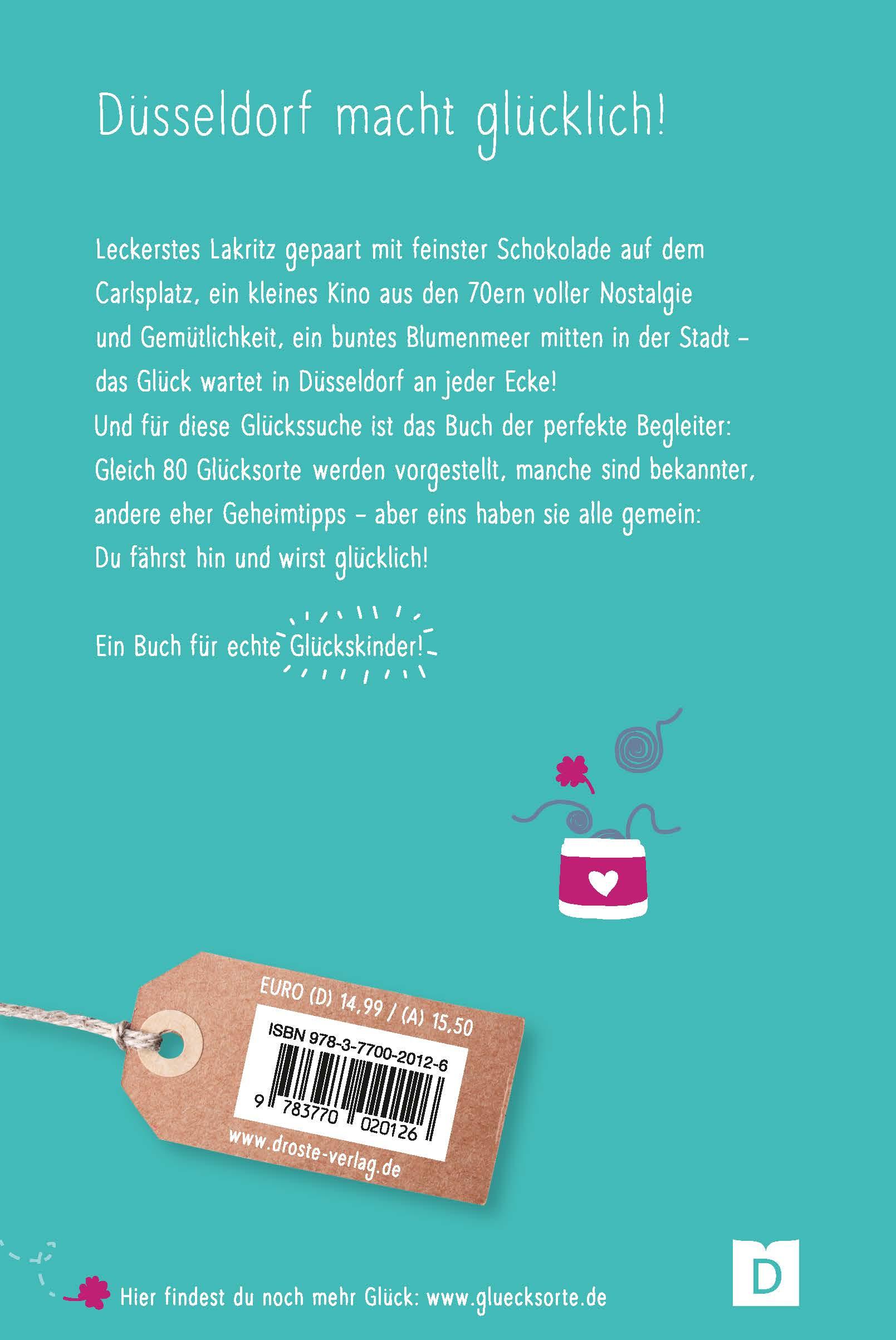 Rückseitencover Glücksorte in Düsseldorf