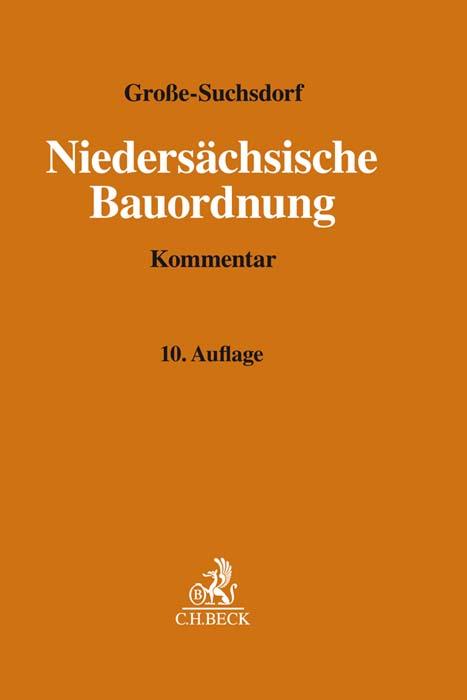 Vorderes Coverbild Niedersächsische Bauordnung