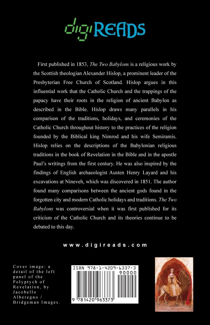 Rückseitencover The Two Babylons