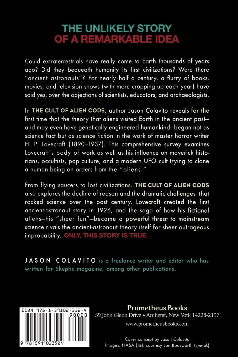 Rückseitencover The Cult of Alien Gods