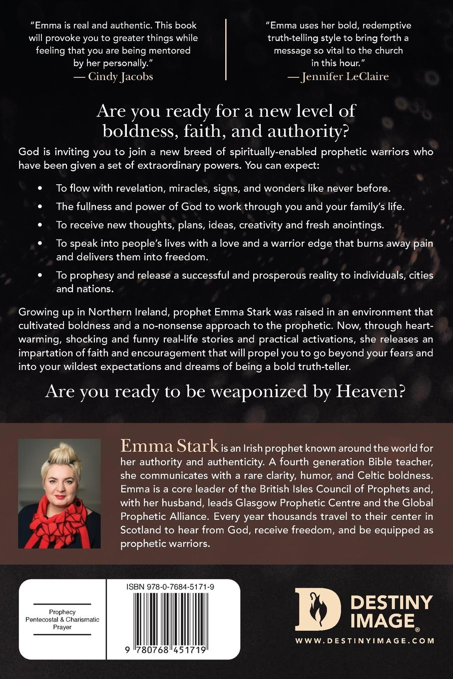 Rückseitencover The Prophetic Warrior: Operating in Your True Prophetic Authority