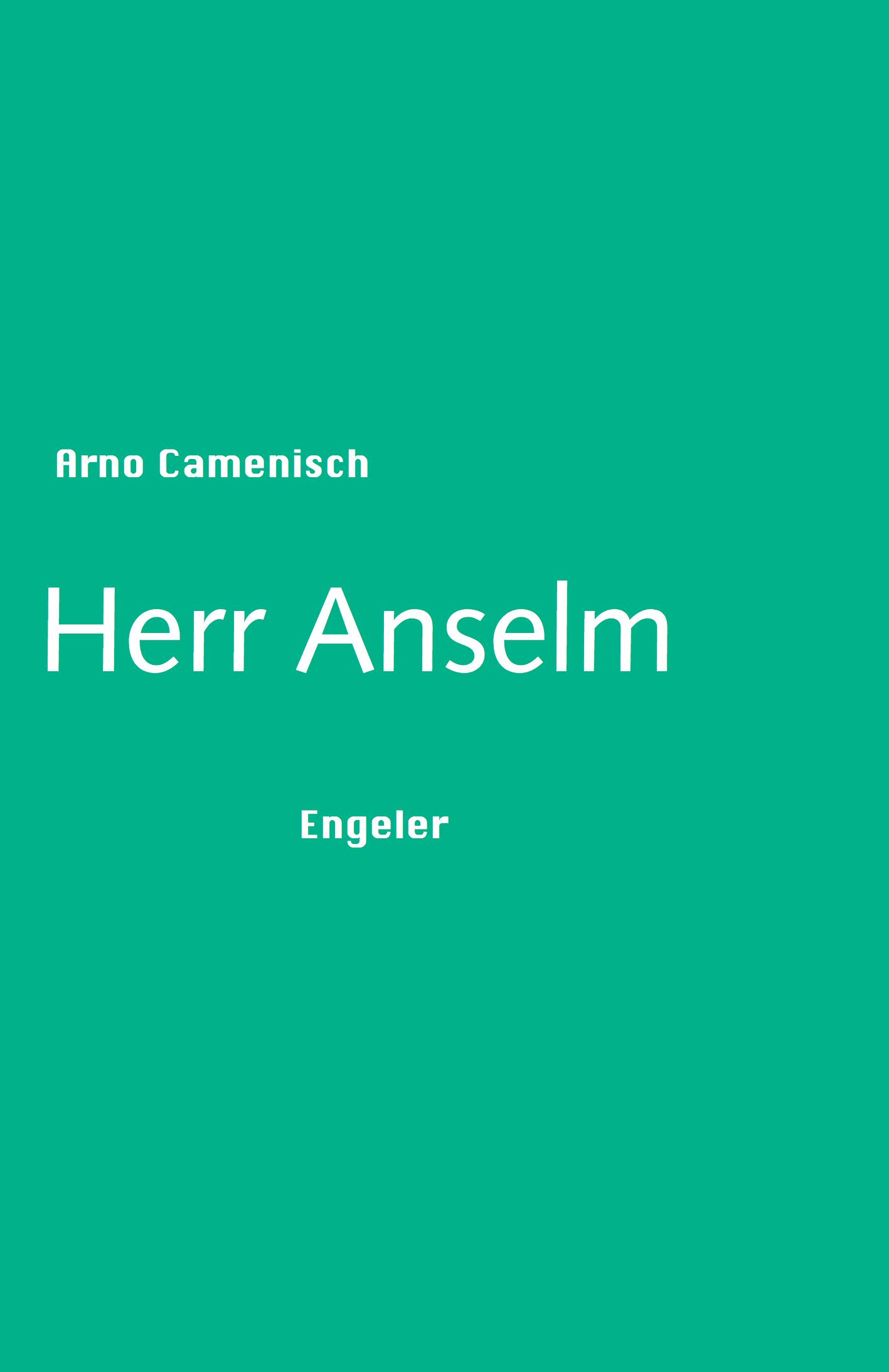 Vorderes Coverbild Herr Anselm