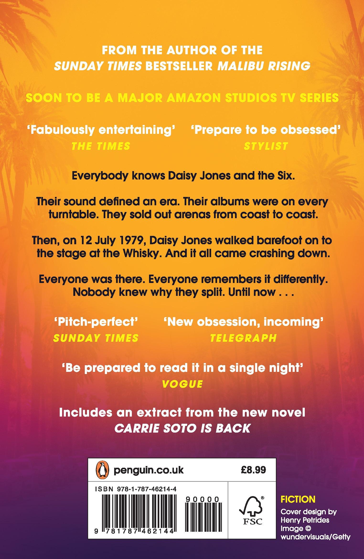 Rückseitencover Daisy Jones & The Six