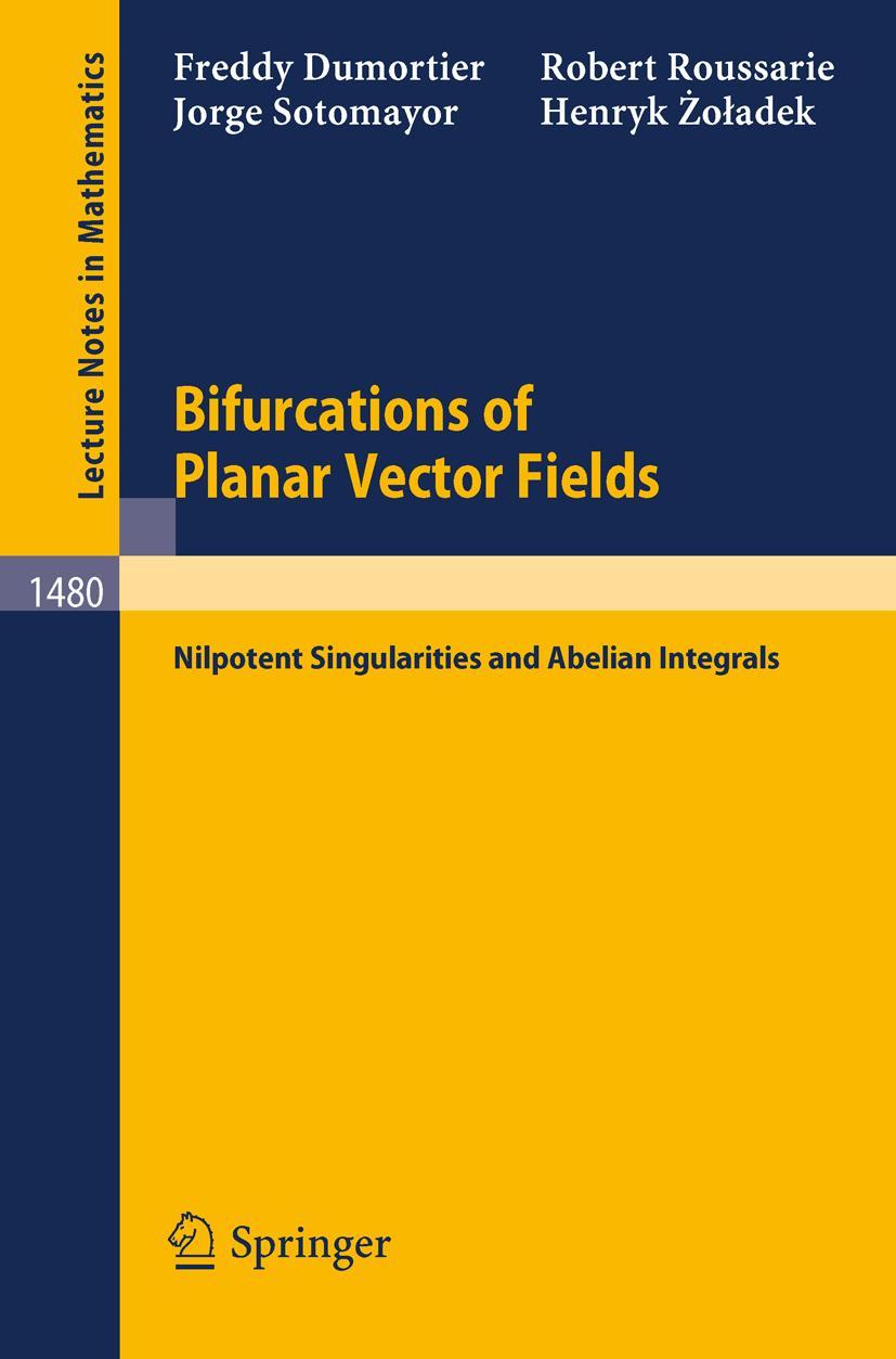 Vorderes Coverbild Bifurcations of Planar Vector Fields