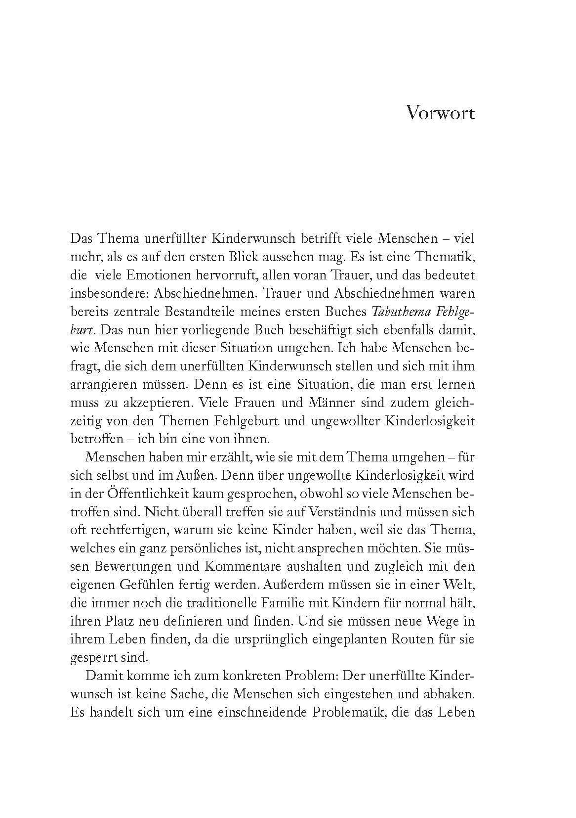 Beispielinhalt (Bild) Ungewollt kinderlos - und jetzt?