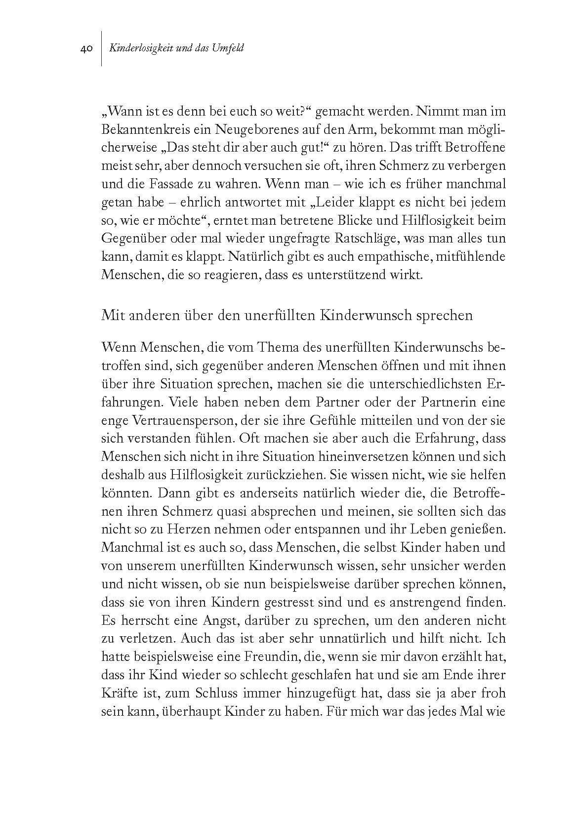 Beispielinhalt (Bild) Ungewollt kinderlos - und jetzt?