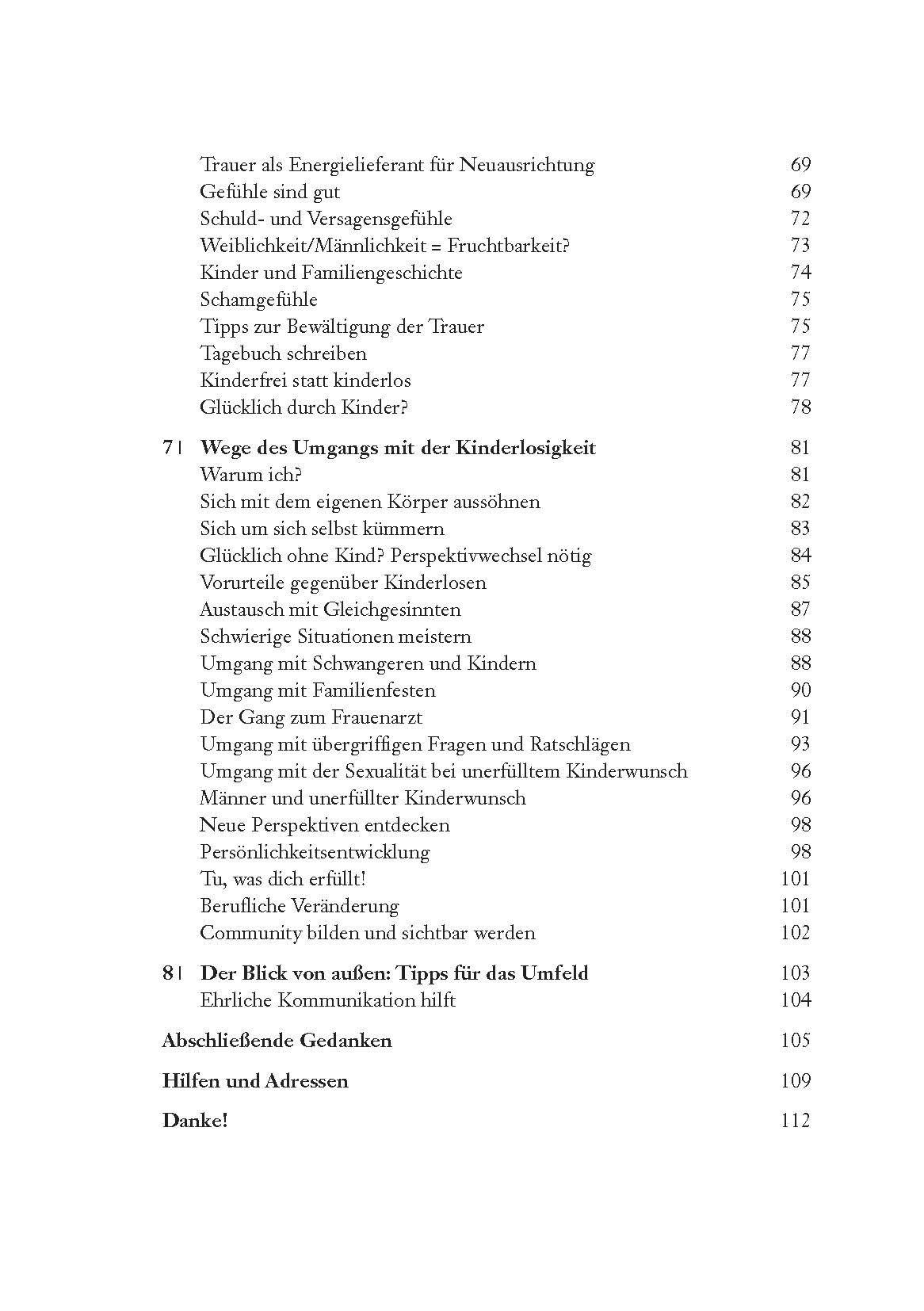 Beispielinhalt (Bild) Ungewollt kinderlos - und jetzt?