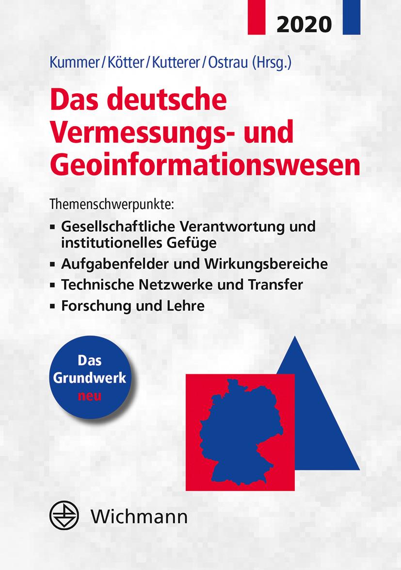 Beispielinhalt (Bild) Das deutsche Vermessungs- und Geoinformationswesen 2020