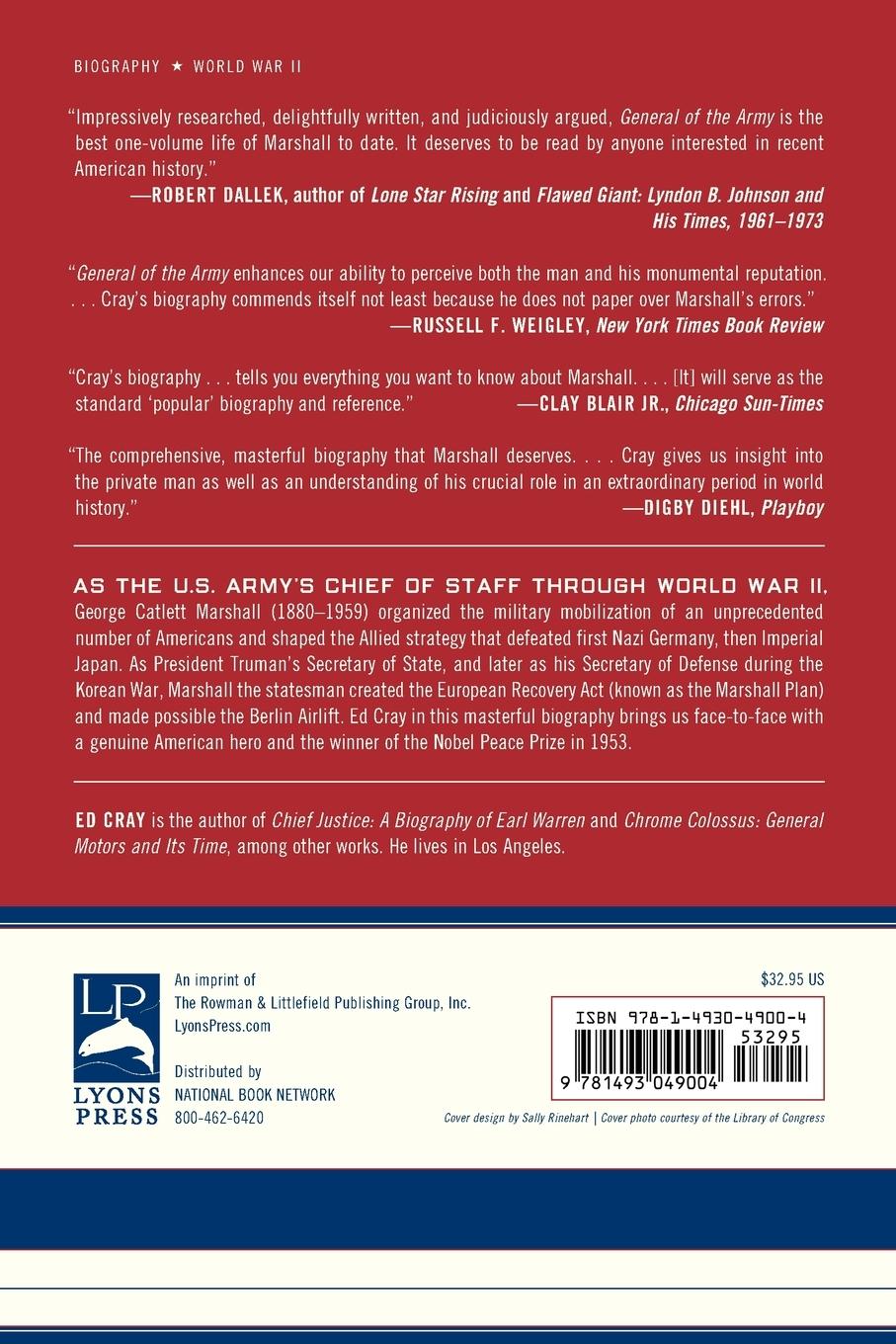 Rückseitencover General of the Army