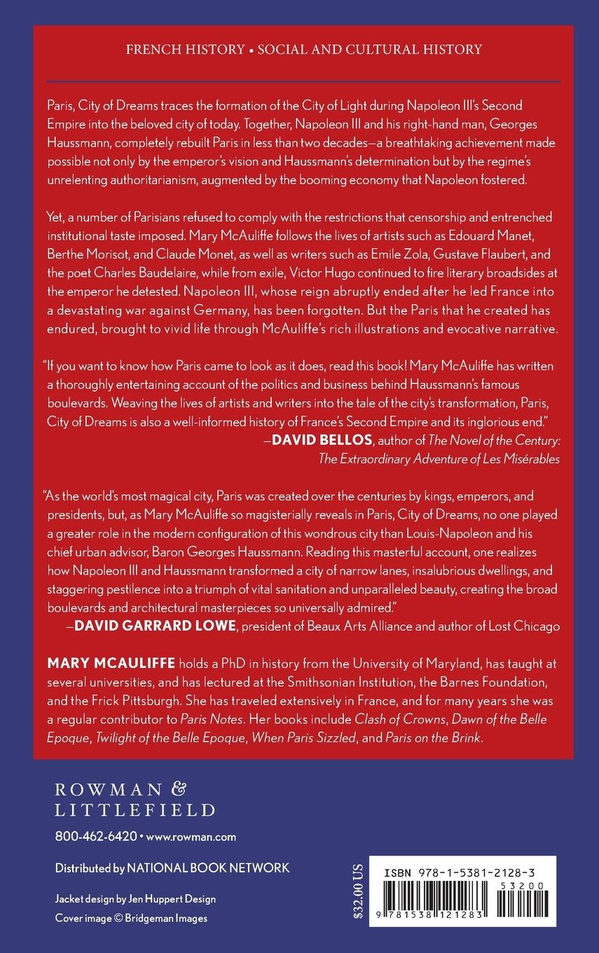 Rückseitencover Paris, City of Dreams