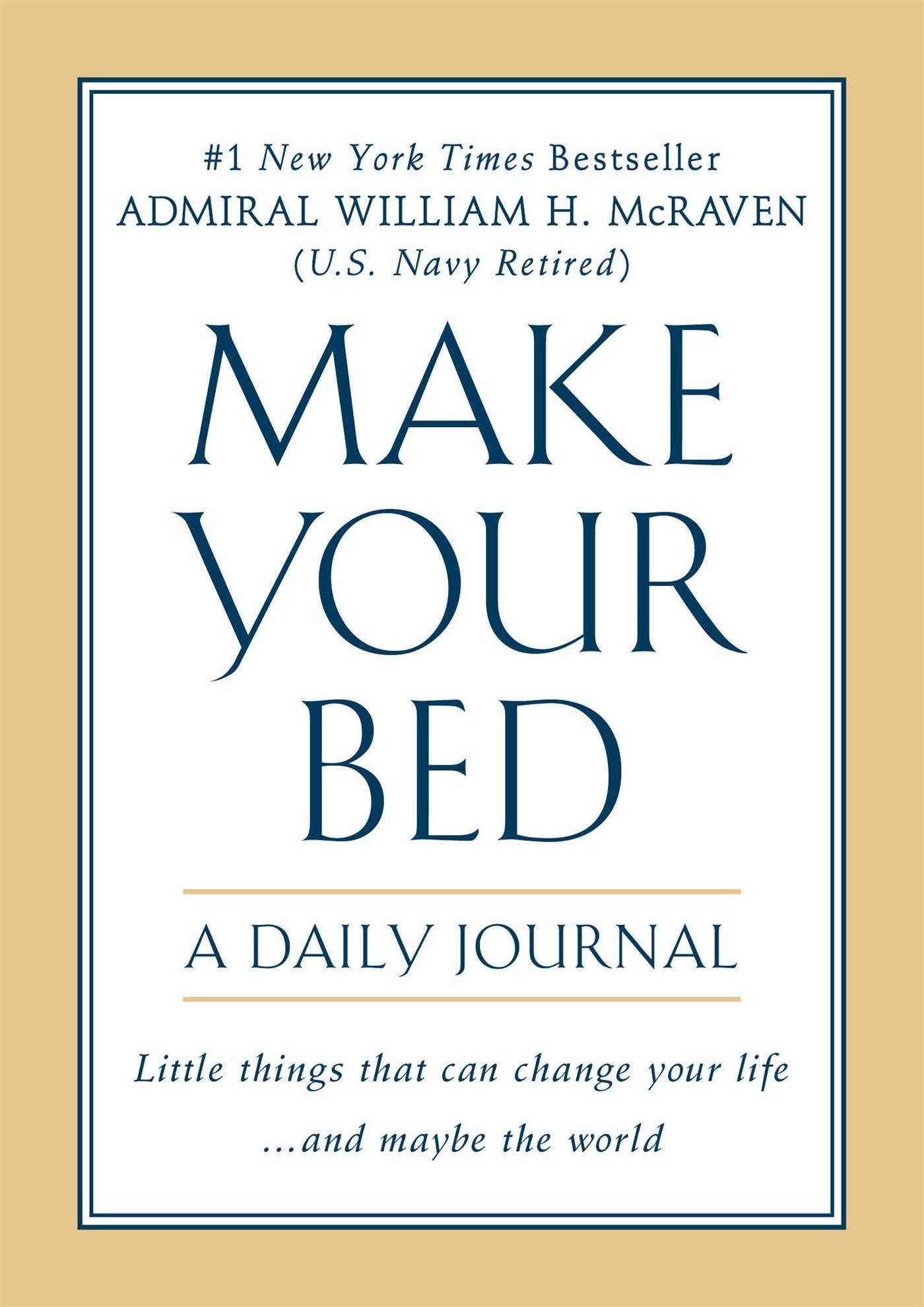 Vorderes Coverbild Make Your Bed: A Daily Journal