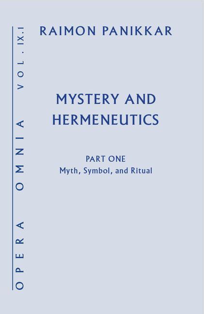 Vorderes Coverbild Mystery and Hermeneutics