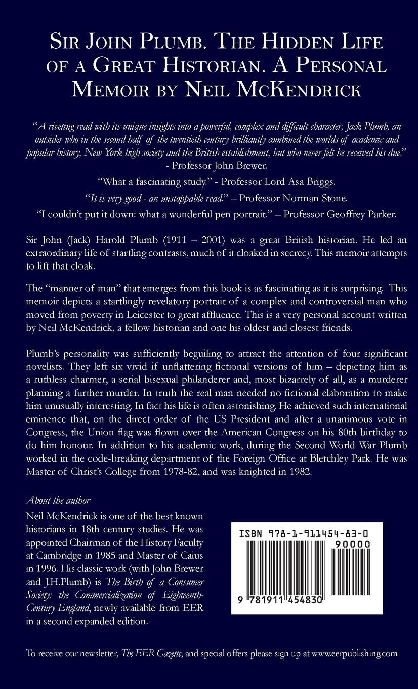 Rückseitencover Sir John Plumb