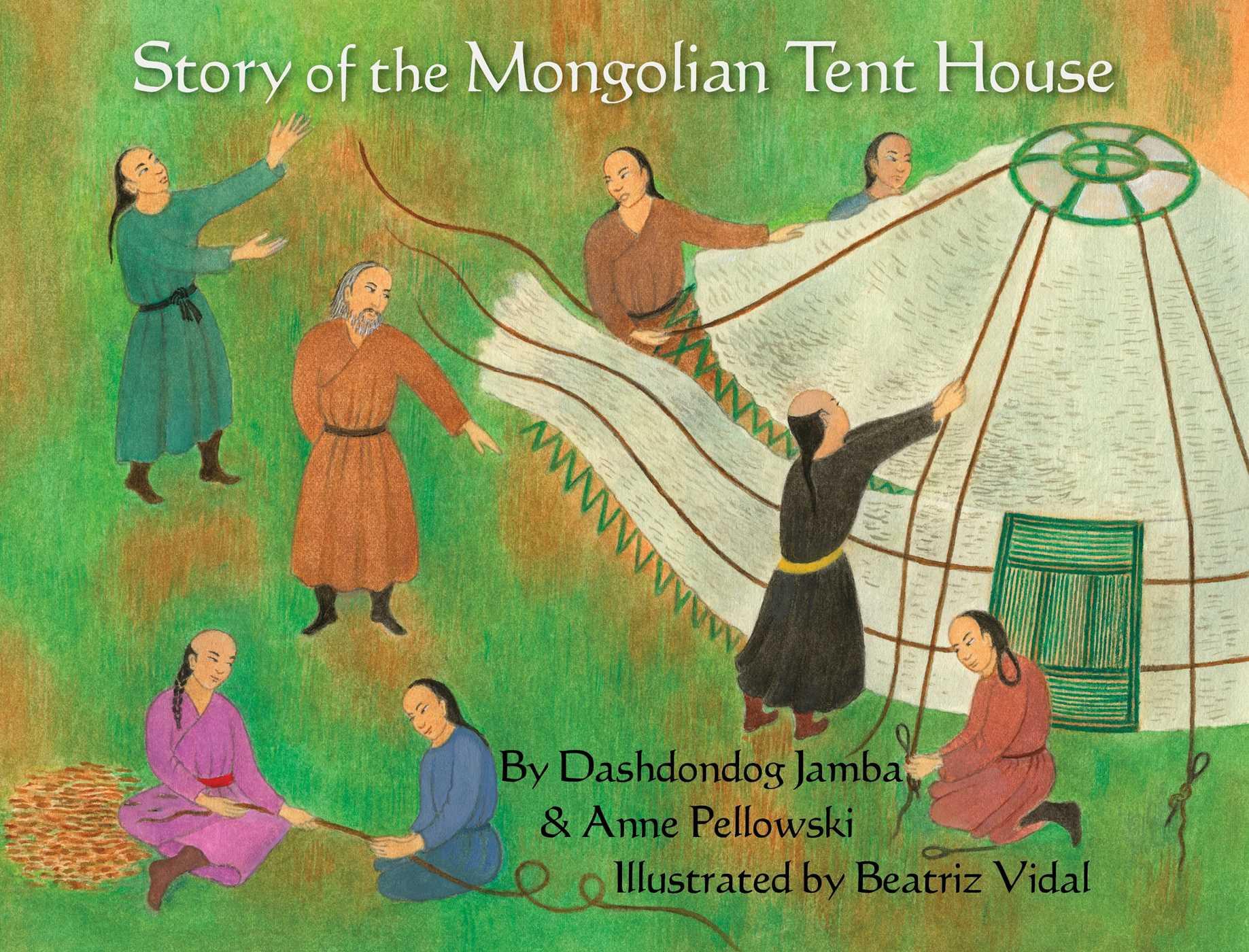 Vorderes Coverbild Story of the Mongolian Tent House